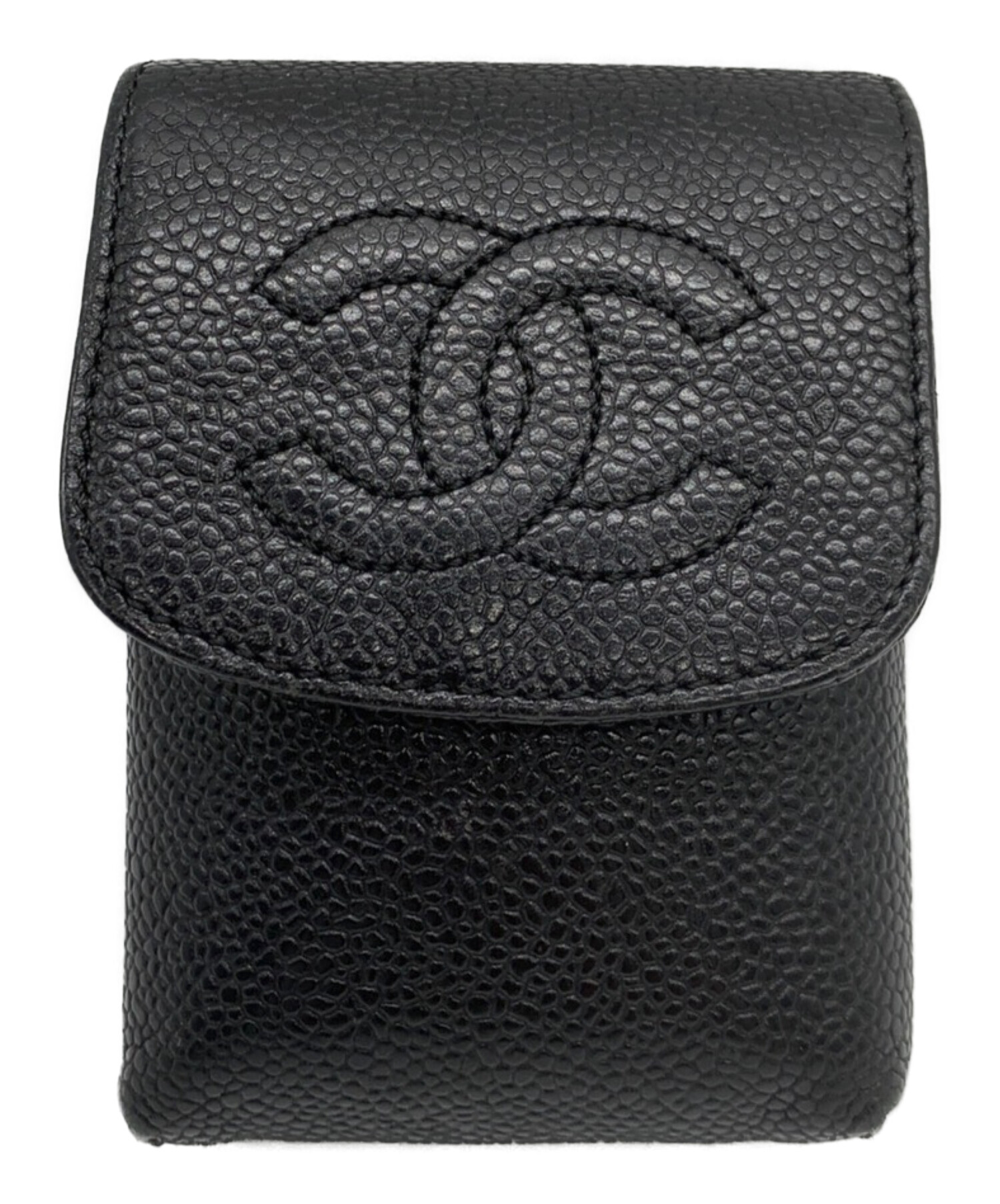 中古・古着通販】CHANEL (シャネル) シガレットケース ブラック