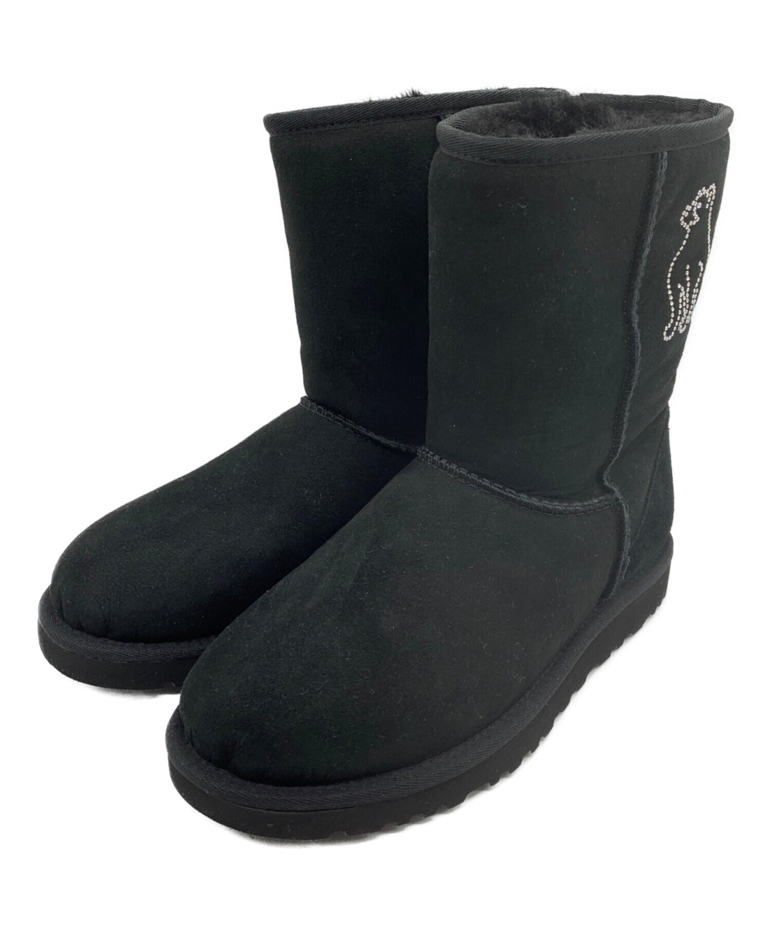 中古・古着通販】UGG (アグ) ブーツ ブラック サイズ:23｜ブランド