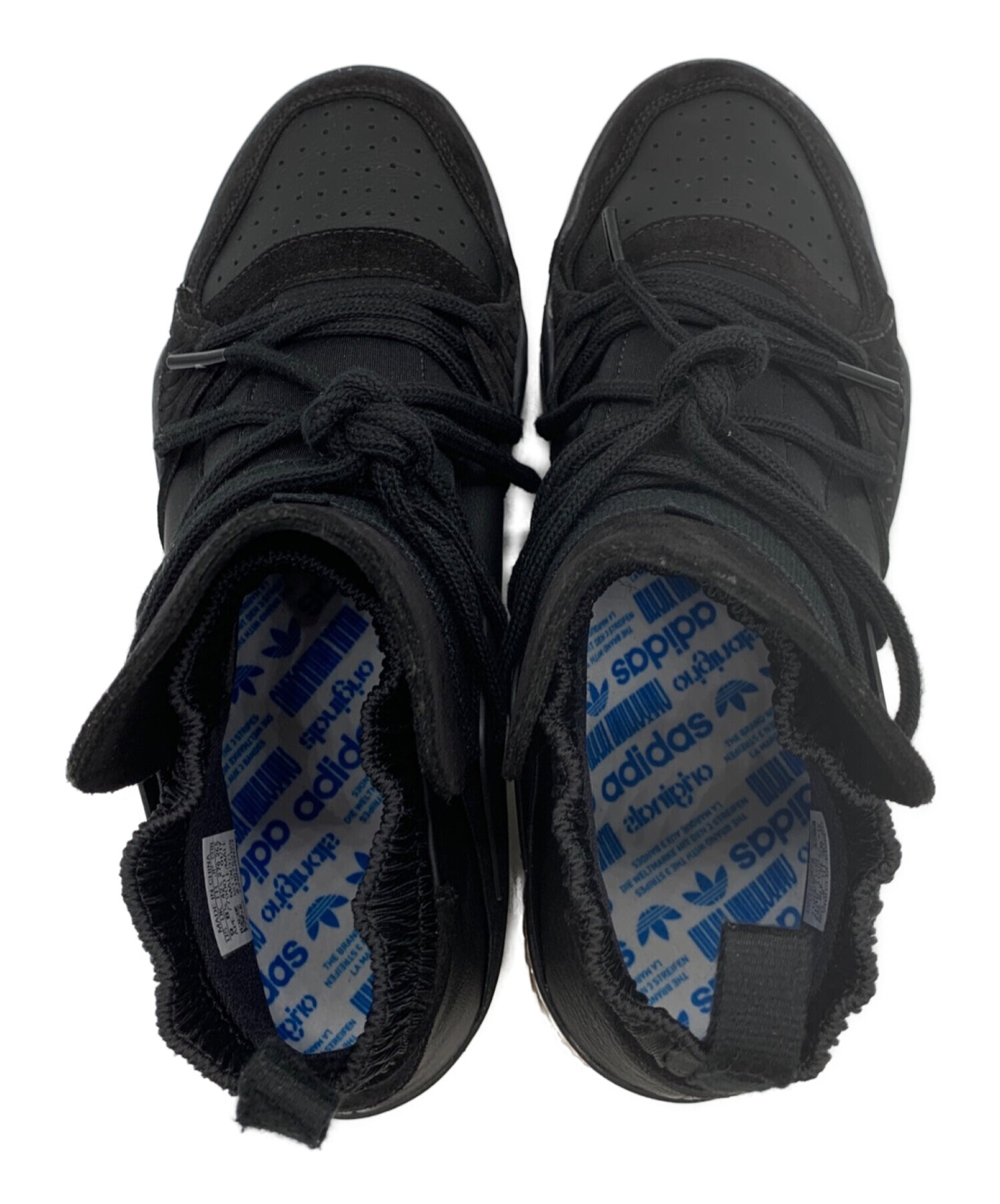 中古・古着通販】adidas (アディダス) ハイカットスニーカー ブラック