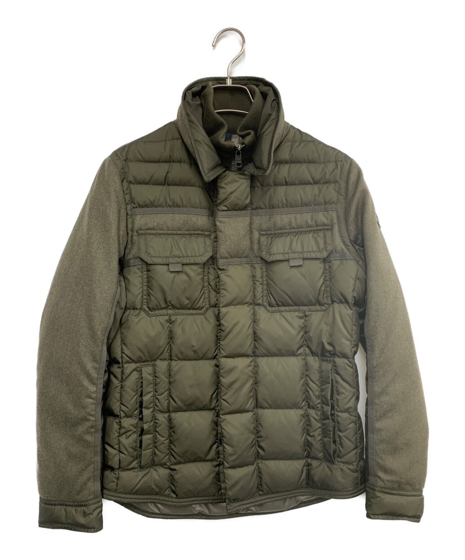 中古・古着通販】MONCLER (モンクレール) ダウンジャケット グリーン