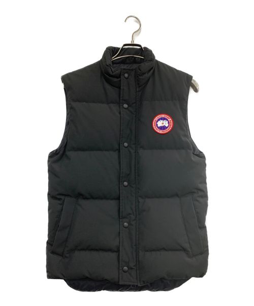 中古・古着通販】CANADA GOOSE (カナダグース) ダウンベスト ブラック