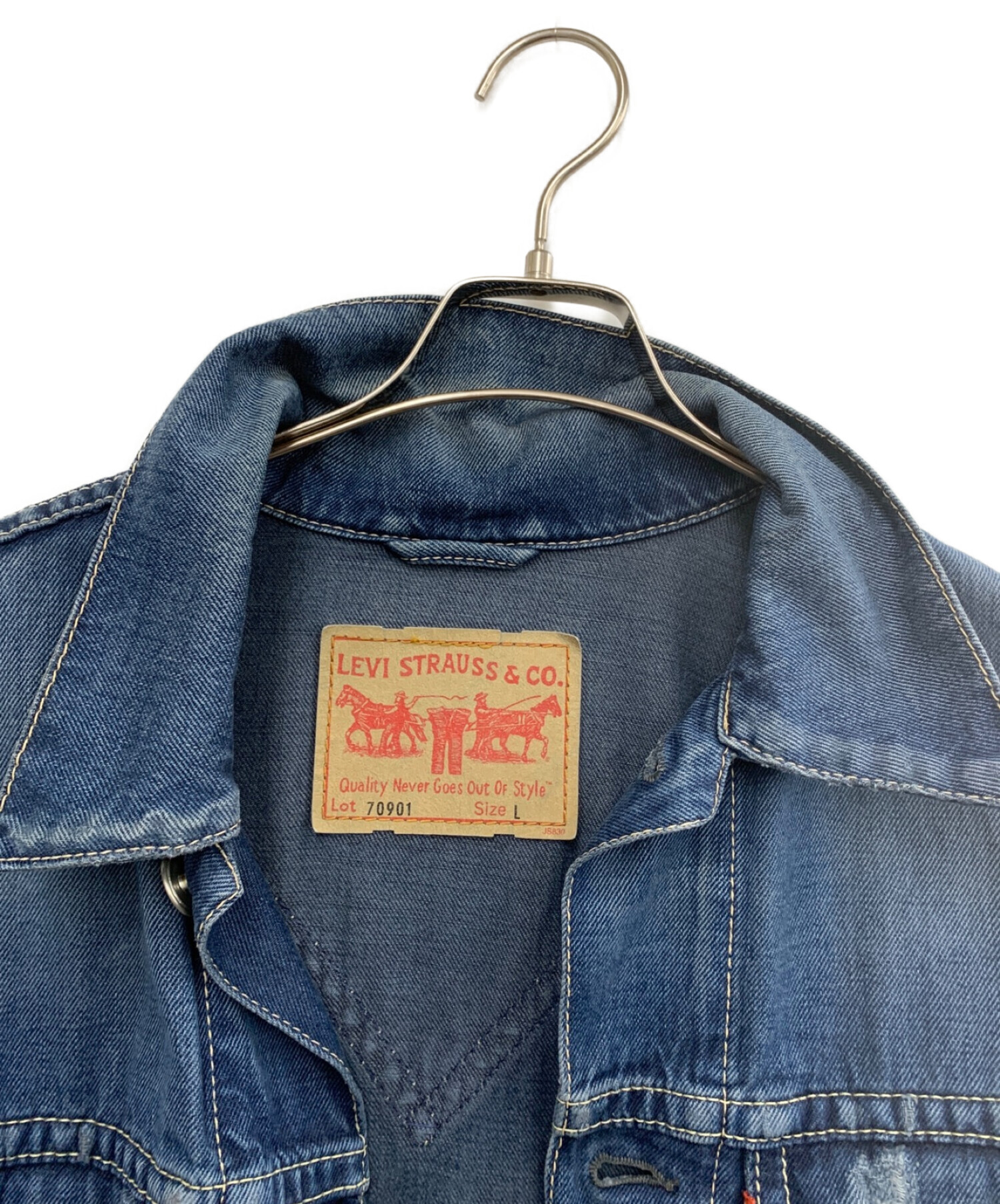 中古・古着通販】LEVI'S (リーバイス) デニムジャケット