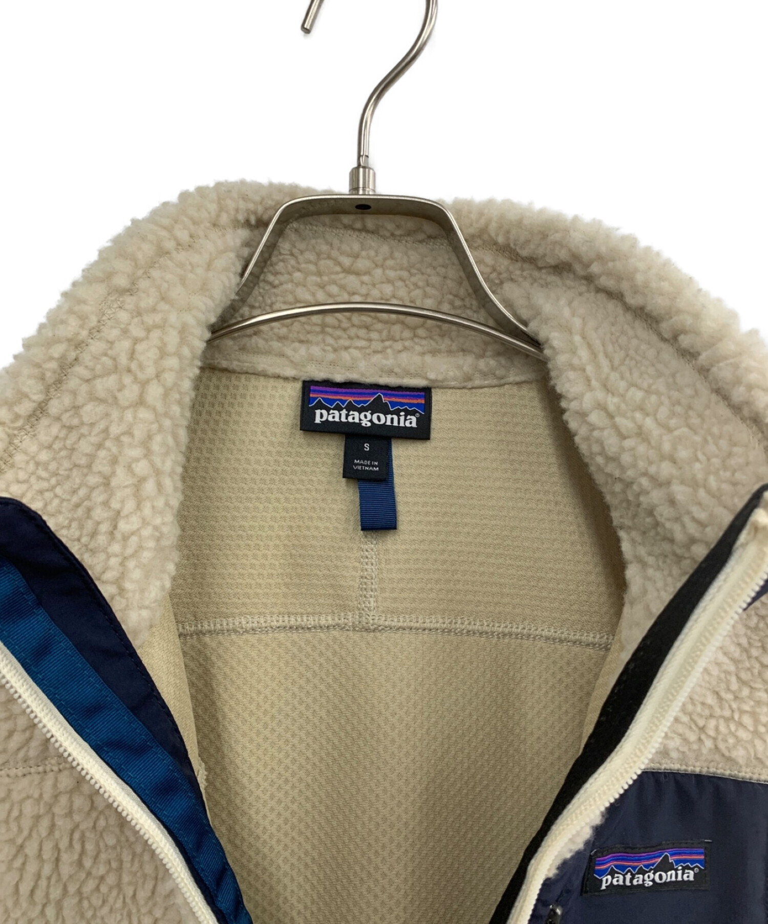 中古・古着通販】Patagonia (パタゴニア) フリースベスト ベージュ