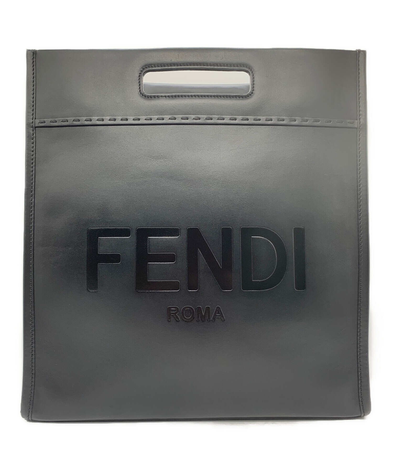 中古・古着通販】FENDI (フェンディ) 2WAYトートバッグ ブラック