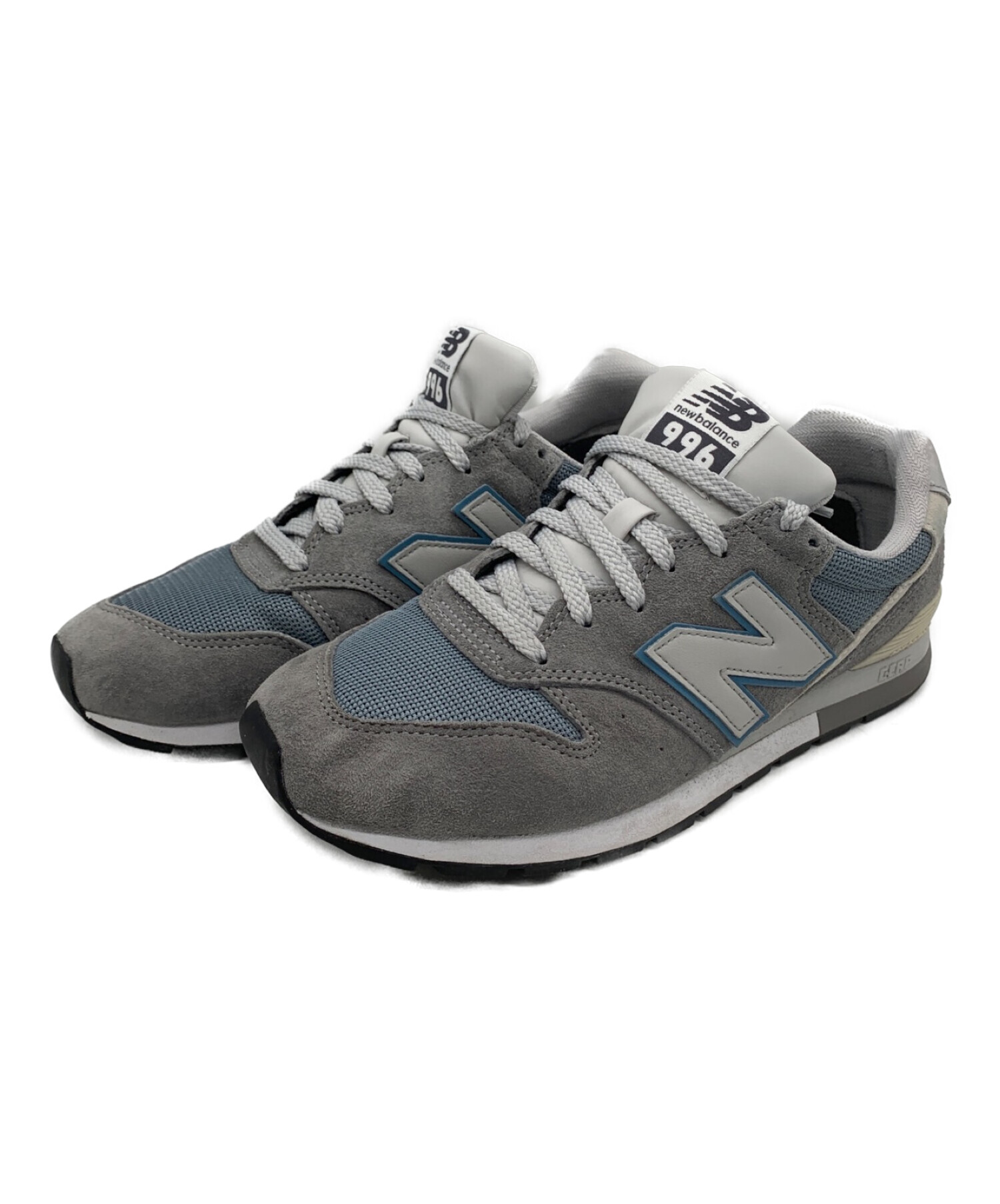 NEW BALANCE (ニューバランス) ローカットスニーカー グレー サイズ:26.5