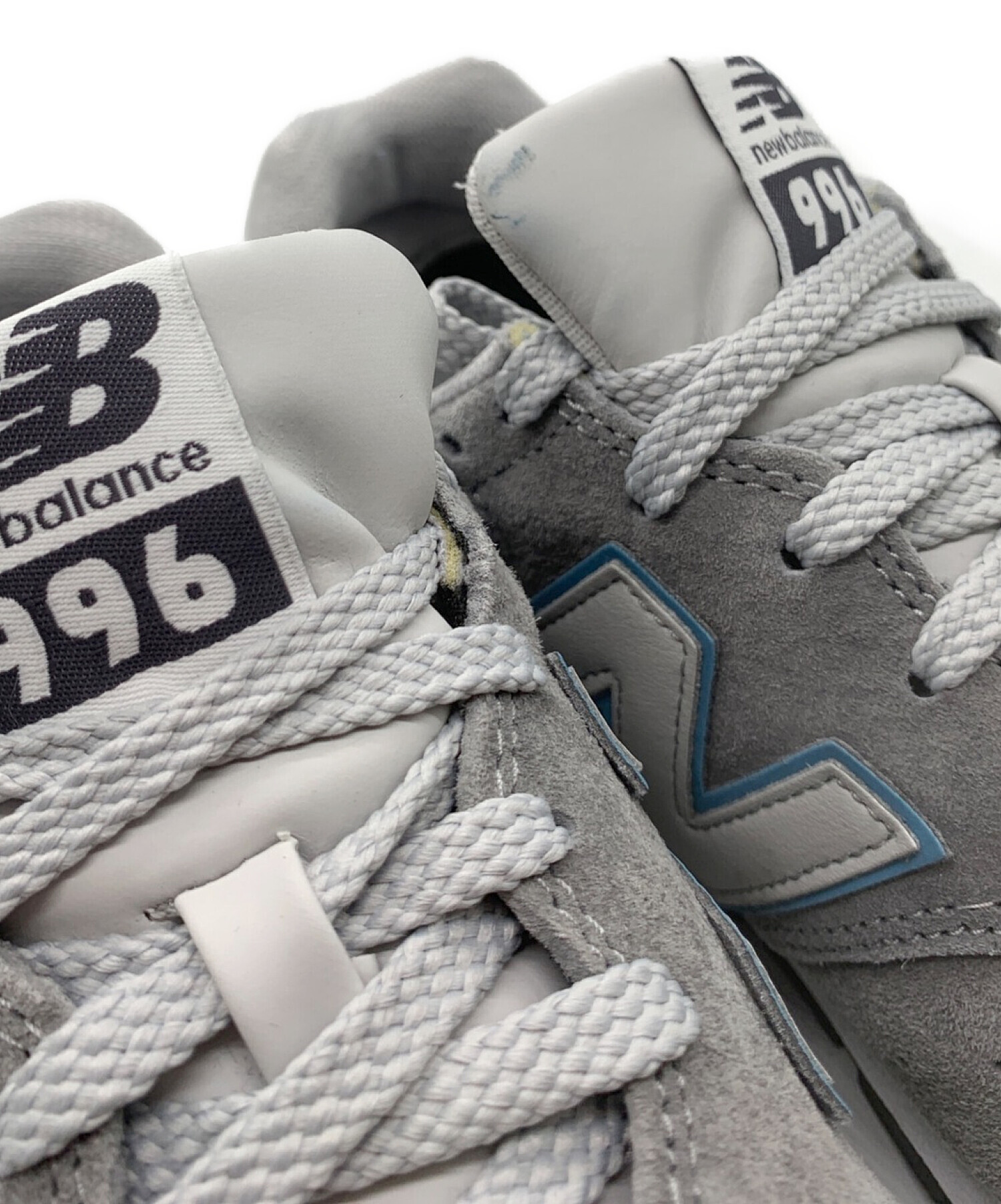 NEW BALANCE (ニューバランス) ローカットスニーカー グレー サイズ:26.5