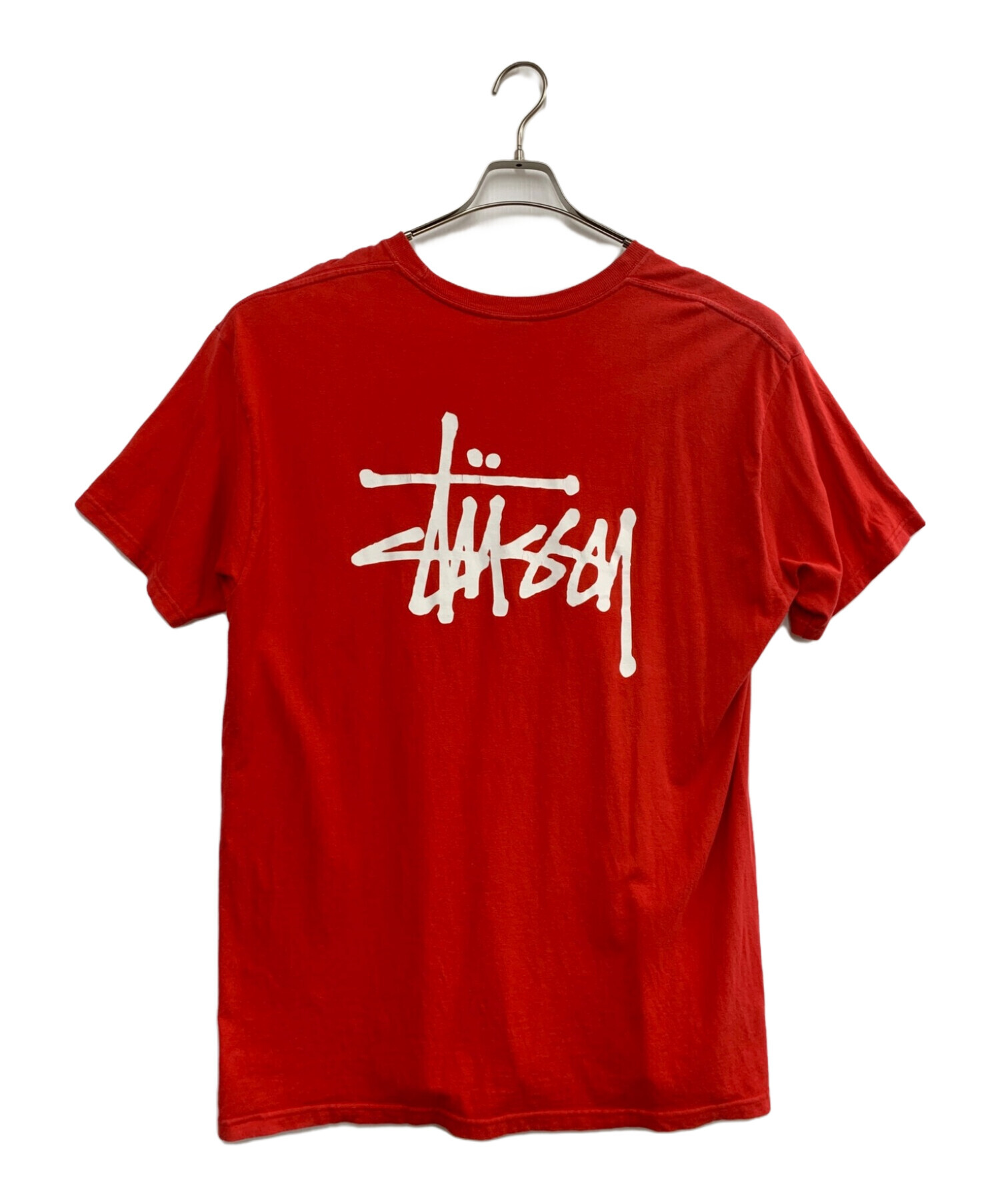 stussy (ステューシー) 半袖Tシャツ レッド サイズ:XL