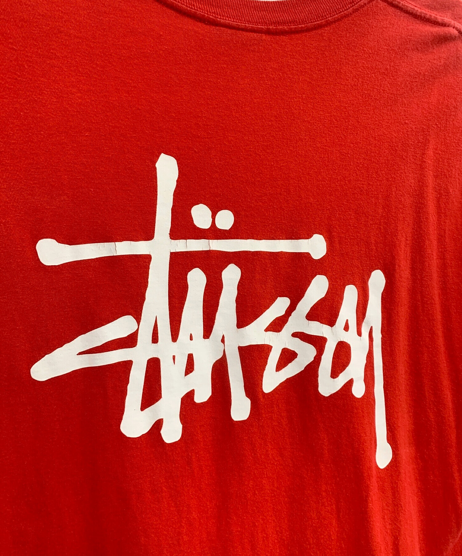 中古・古着通販】stussy (ステューシー) 半袖Tシャツ レッド サイズ:XL｜ブランド・古着通販 トレファク公式【TREFAC  FASHION】スマホサイト