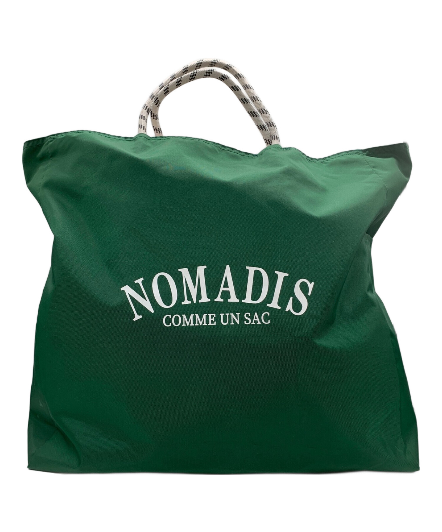 NOMADIS (ノマディス) リバーシブルトートバッグ グリーン×ネイビー