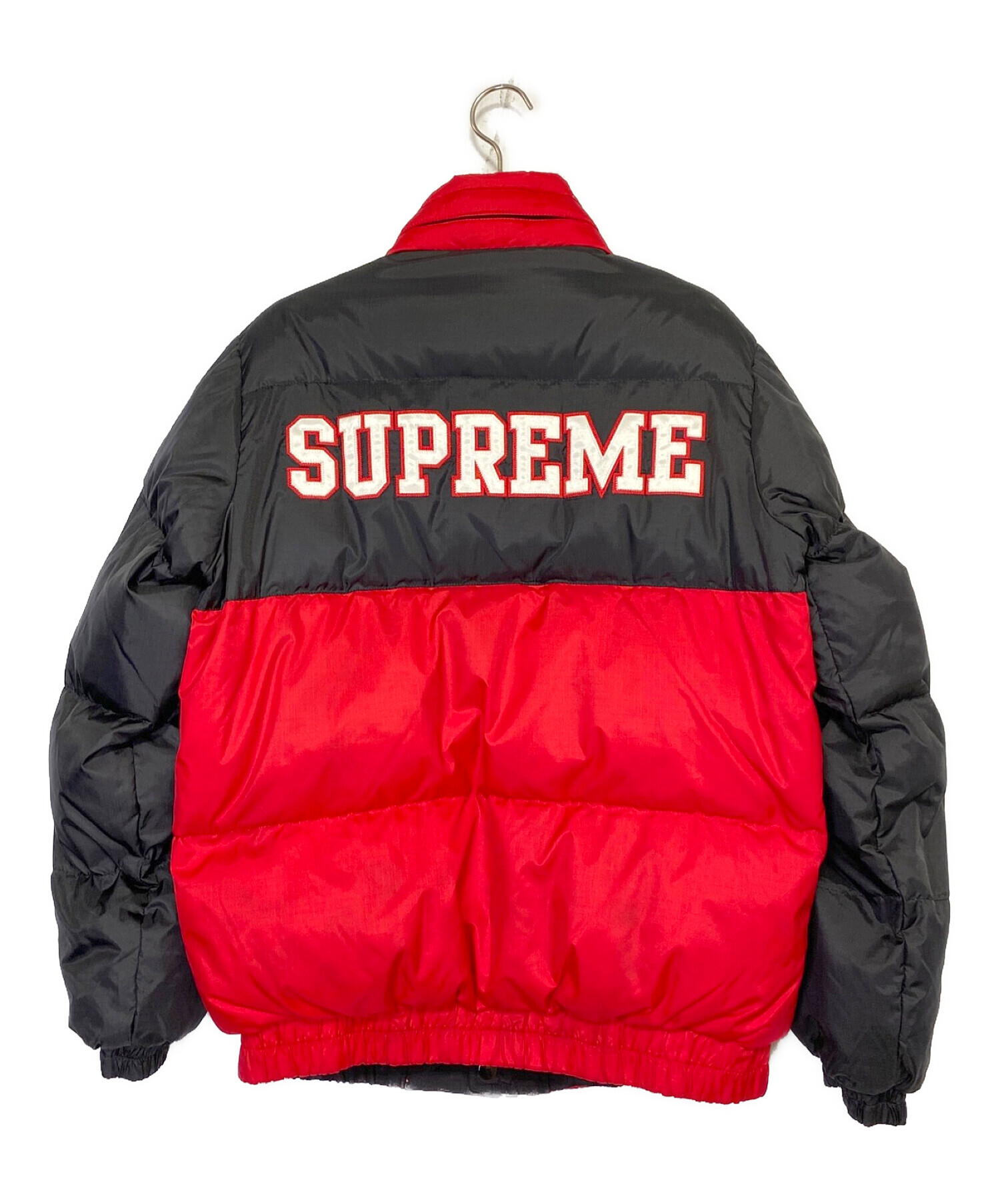 SUPREME (シュプリーム) Reversible Puffy Jacket レッド×ブラック サイズ:S