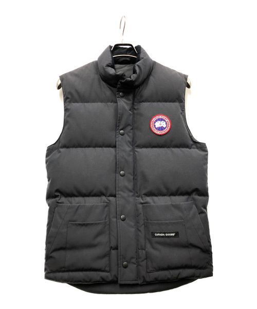 中古・古着通販】CANADA GOOSE (カナダグース) ダウンベスト ブラック