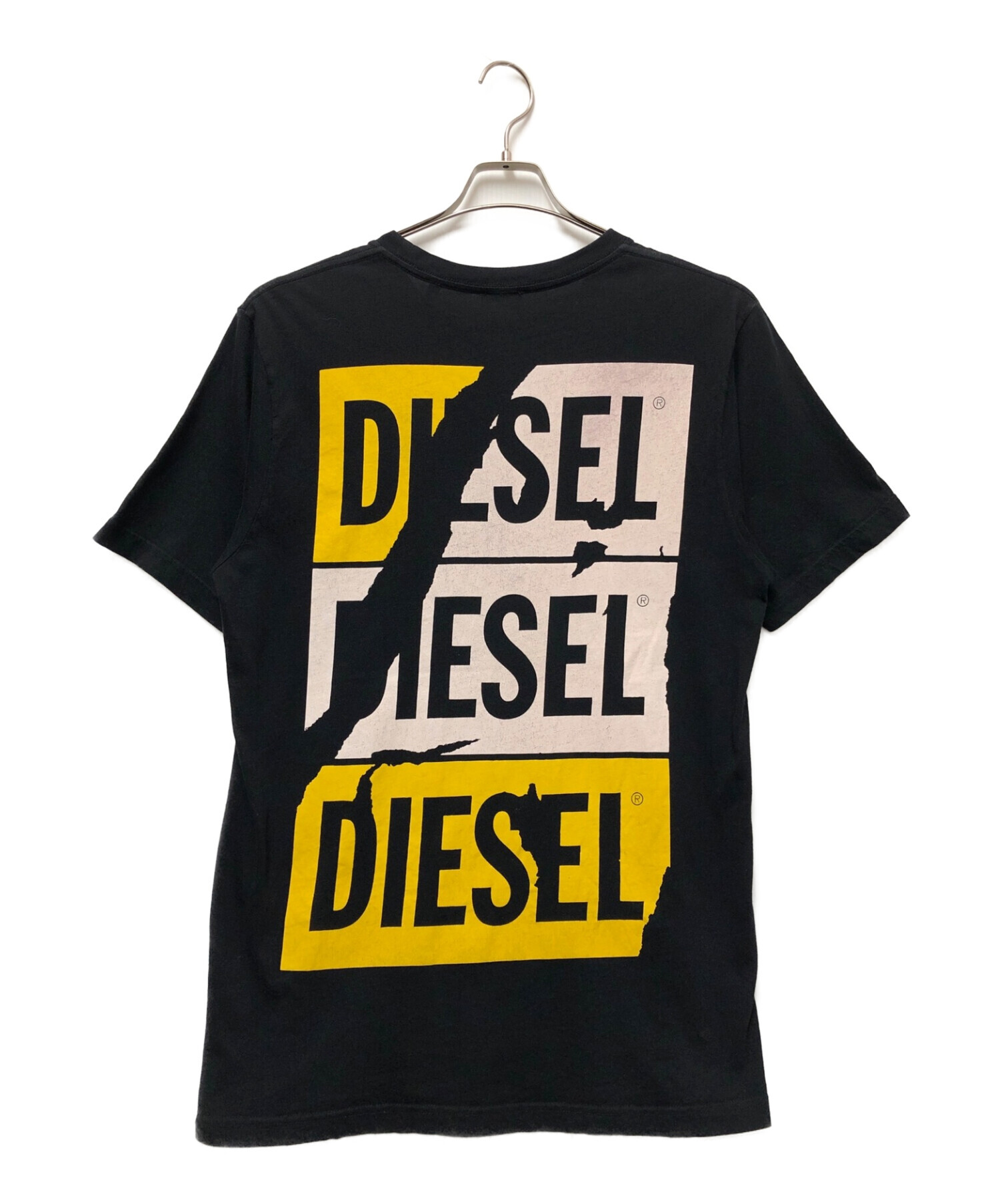 中古・古着通販】DIESEL (ディーゼル) Tシャツ ブラック サイズ:M 