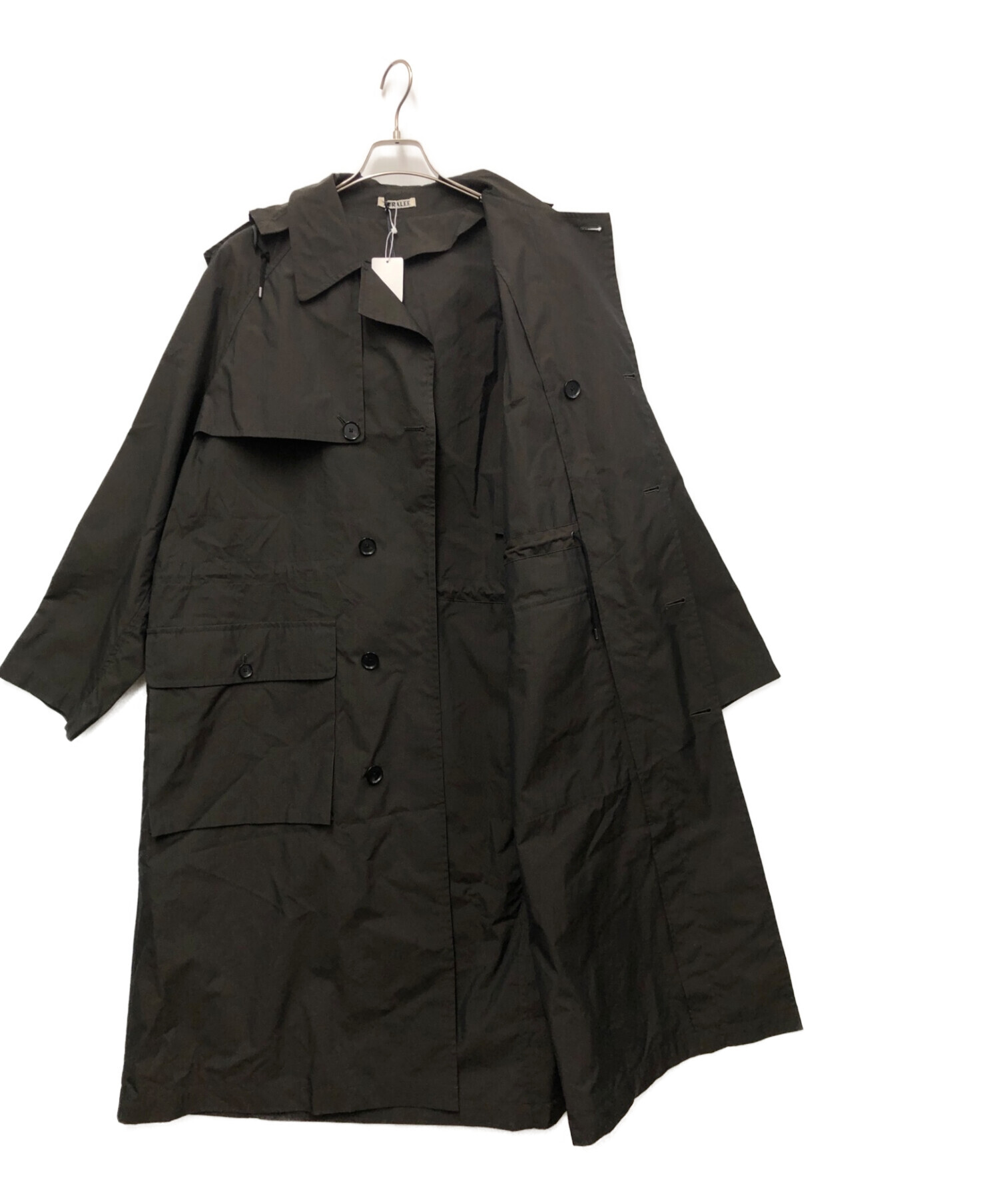 AURALEE FINX NYLON CHAMBRAY FIELD COAT - ジャケット・アウター