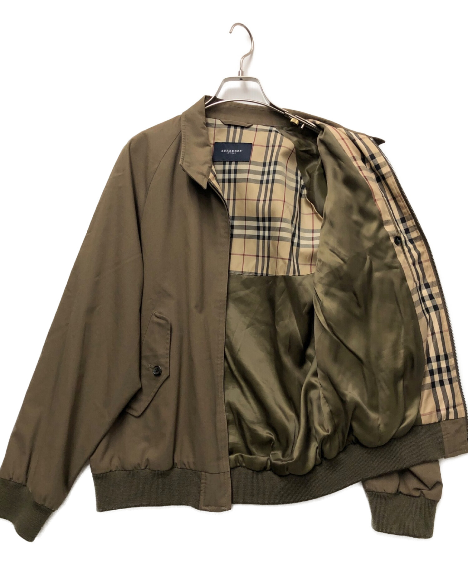 中古・古着通販】BURBERRY (バーバリー) スイングトップ ベージュ