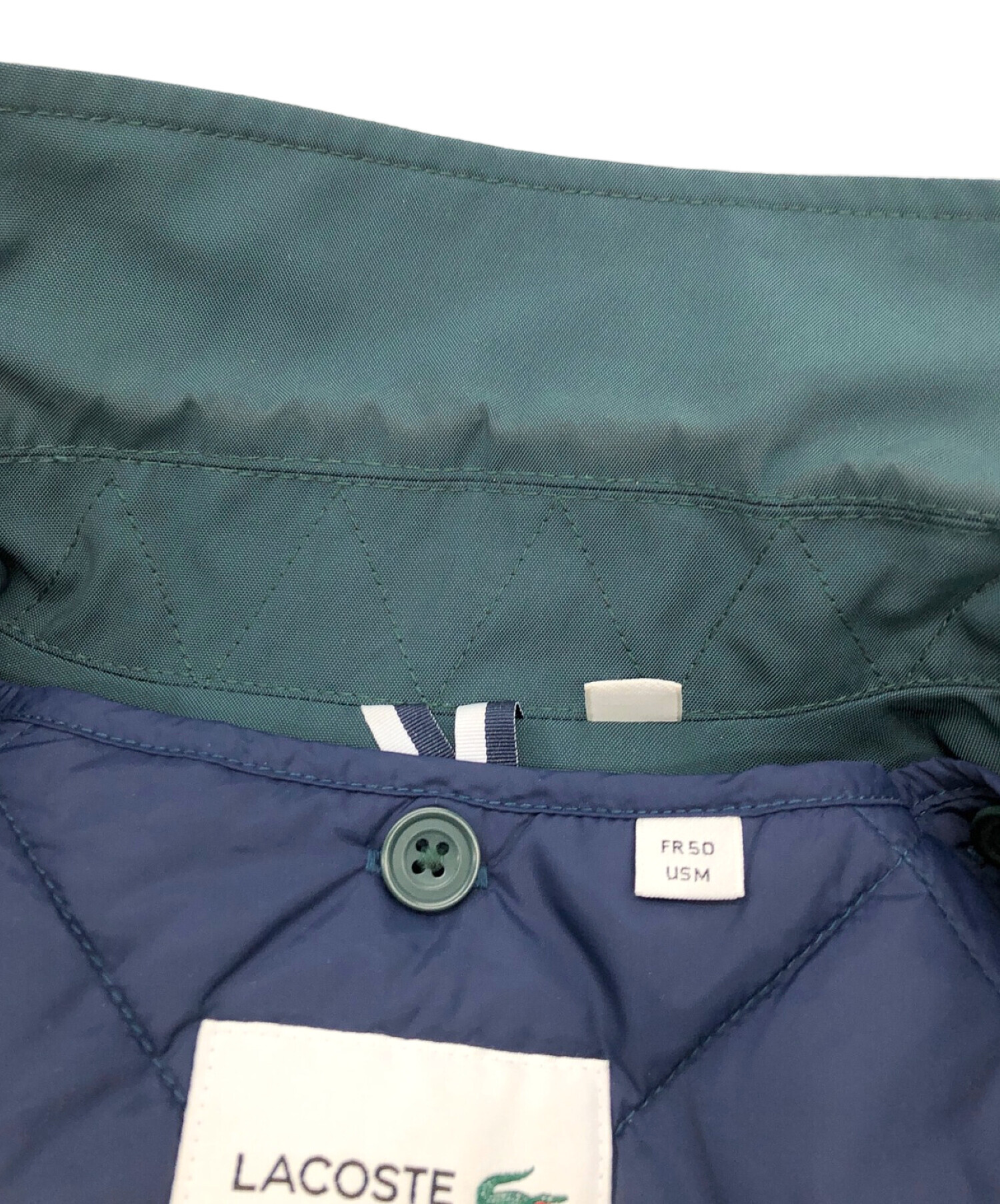 中古・古着通販】LACOSTE (ラコステ) ライナー付ステンカラーコート