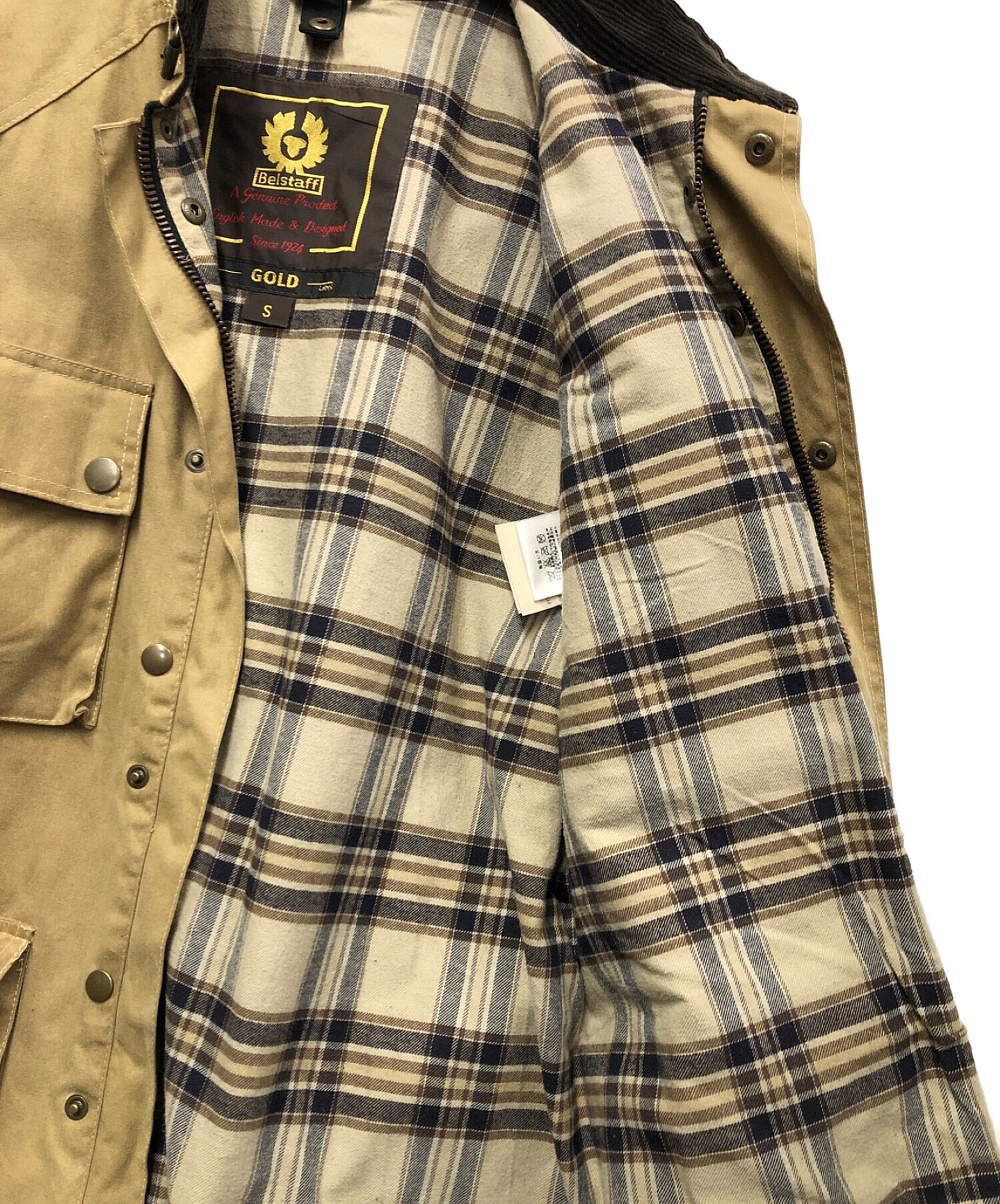 中古・古着通販】BELSTAFF (ベルスタッフ) ［古着］オイルドジャケット