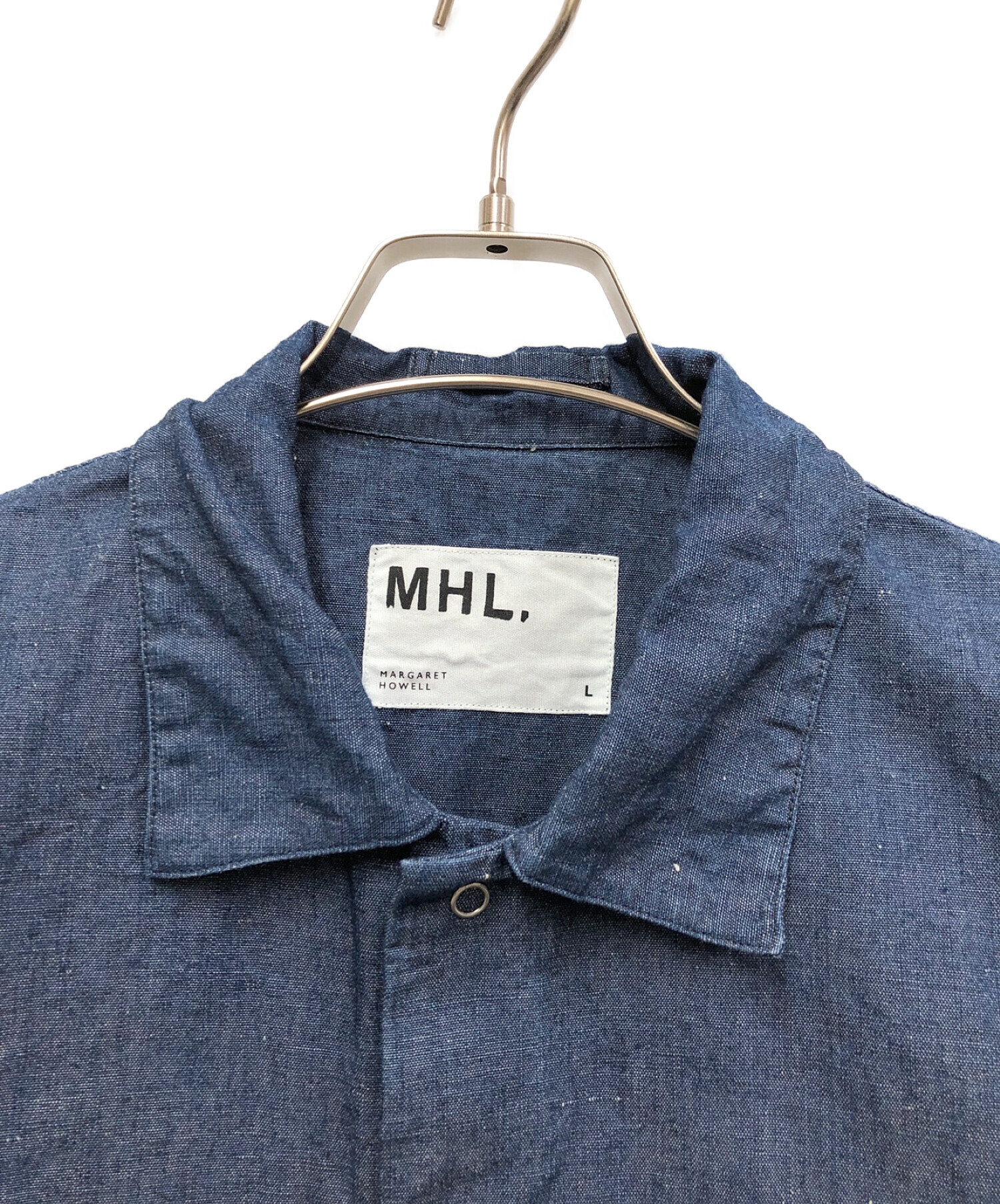 中古・古着通販】MHL (エムエイチエル) デニムシャツ インディゴ