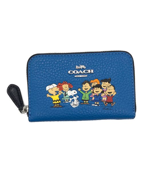 【中古・古着通販】COACH (コーチ) コインケース ブルー 