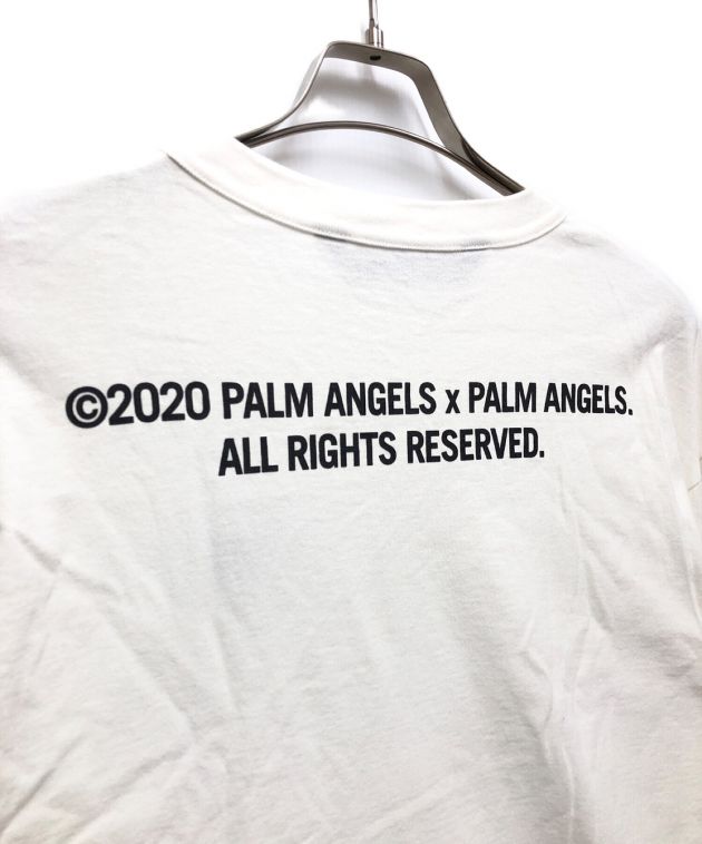 Palm Angels (パーム エンジェルス) ロングスリーブカットソー ホワイト サイズ:Ｍ