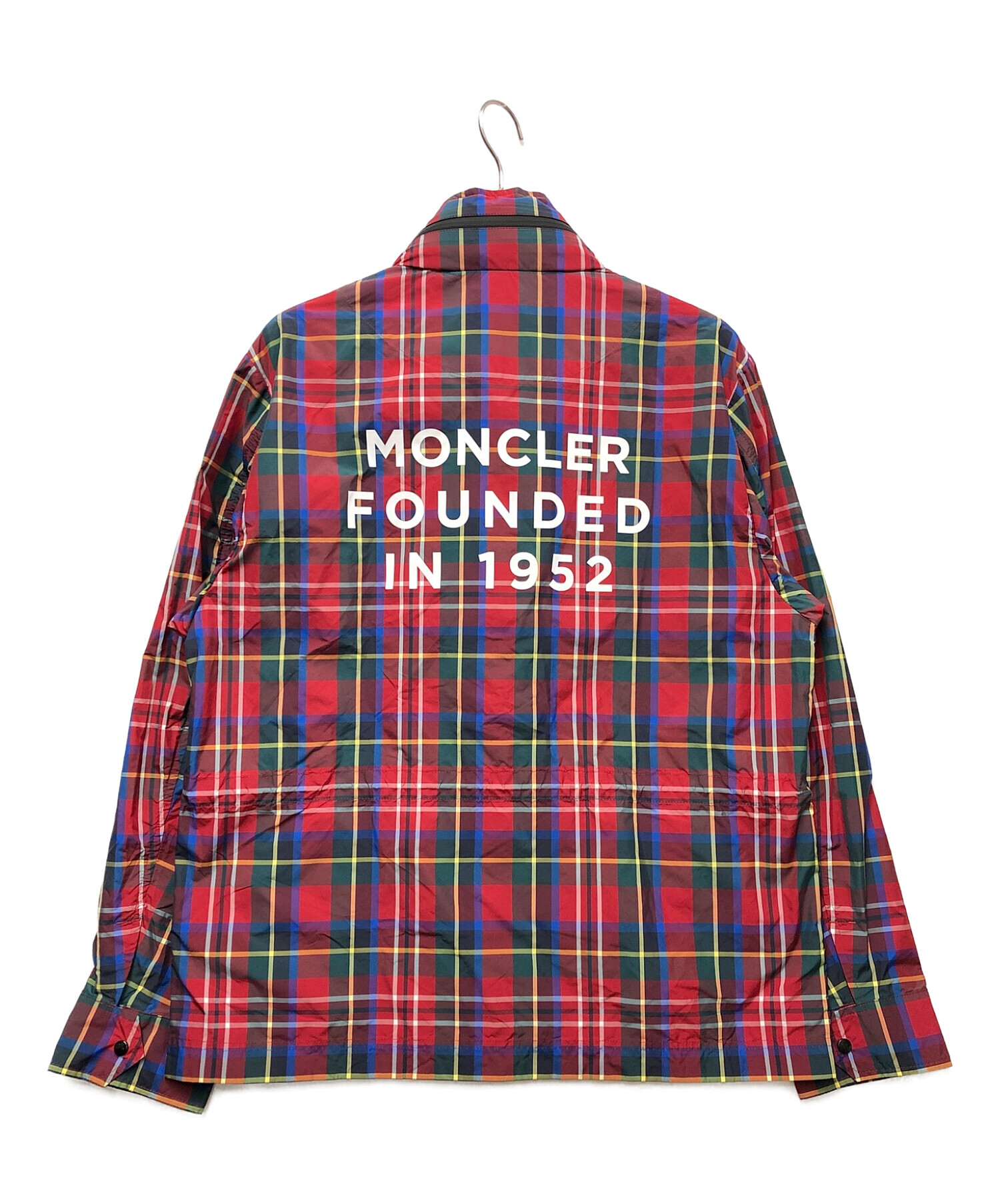 MONCLER (モンクレール) ナイロンジャケット レッド サイズ:3 未使用品