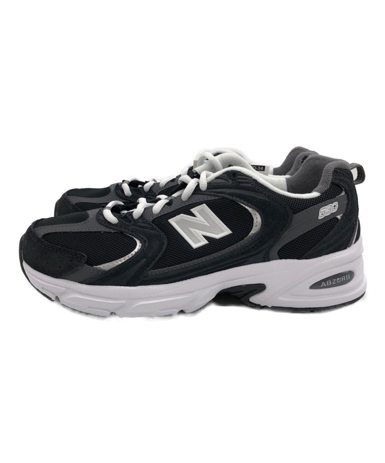 NEW BALANCE (ニューバランス) MR530CC ブラック×ホワイト サイズ:24.5cm 未使用品