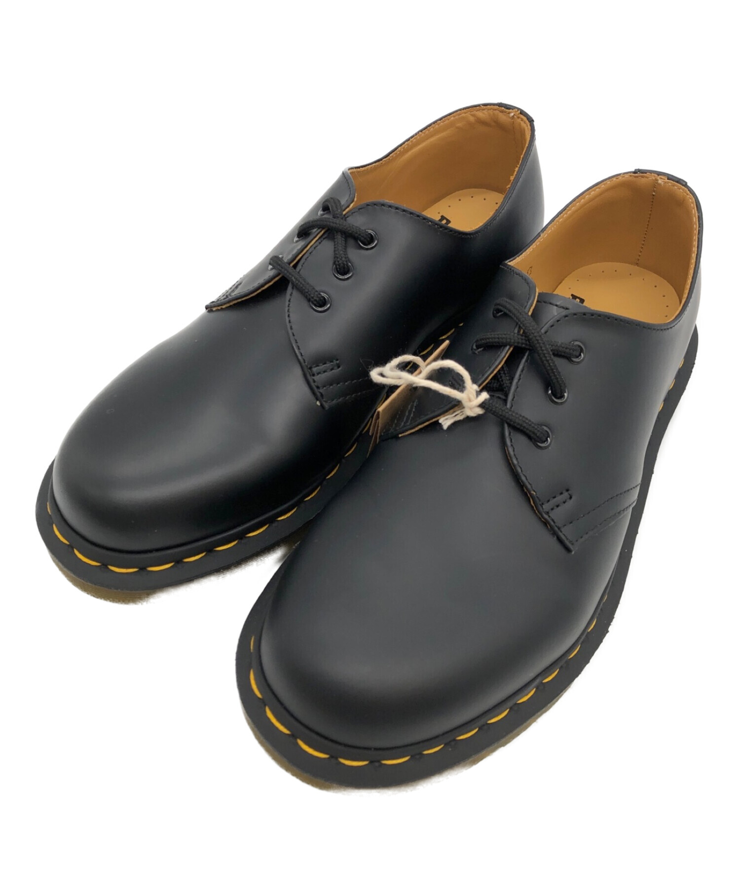 Dr.Martens (ドクターマーチン) 3ホールシューズ ブラック サイズ:UK6 未使用品