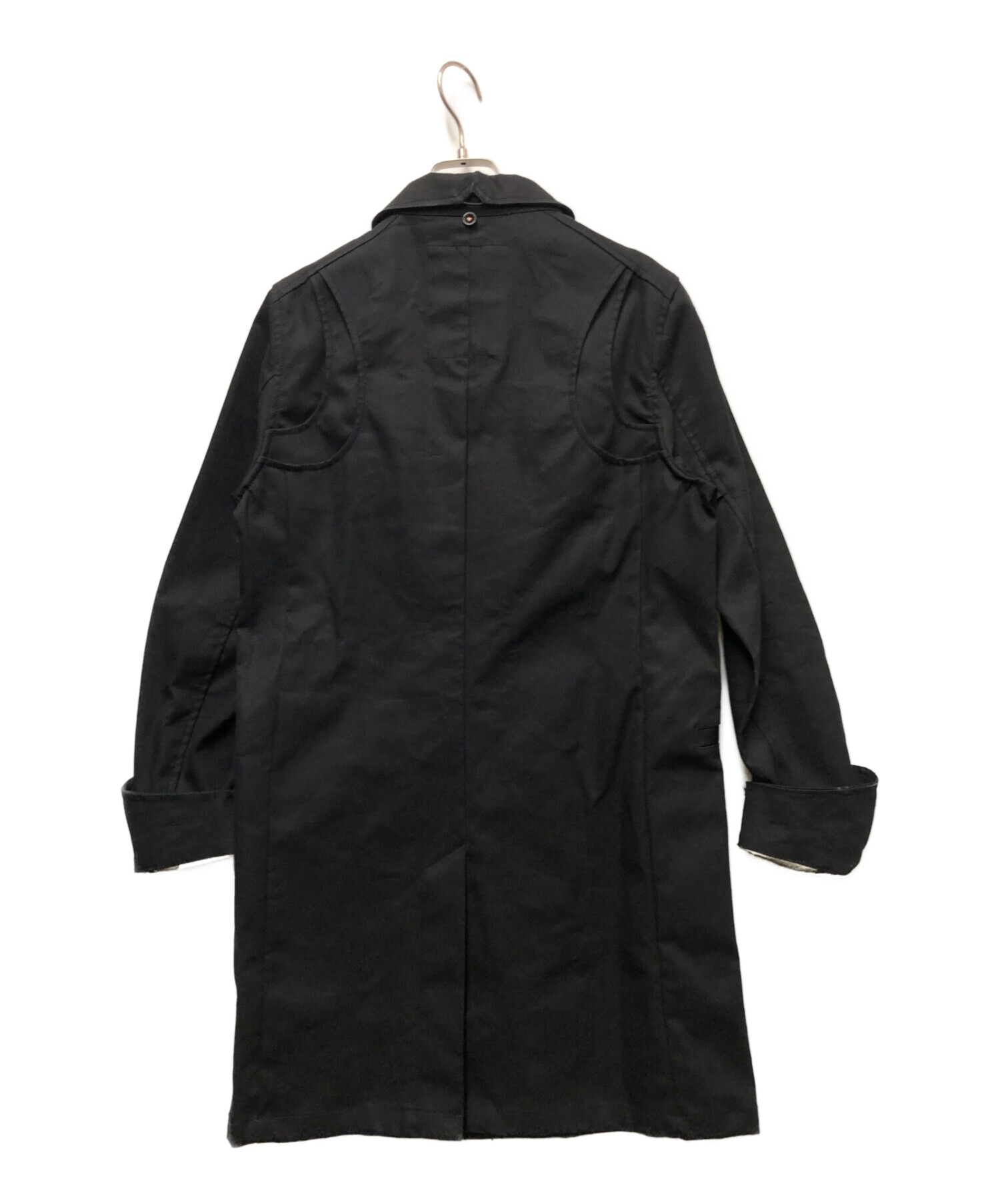 Denham (デンハム) ステンカラーコート ブラック サイズ:S 未使用品