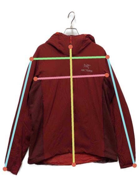 中古・古着通販】ARC'TERYX (アークテリクス) ATOM AR HOODY レッド