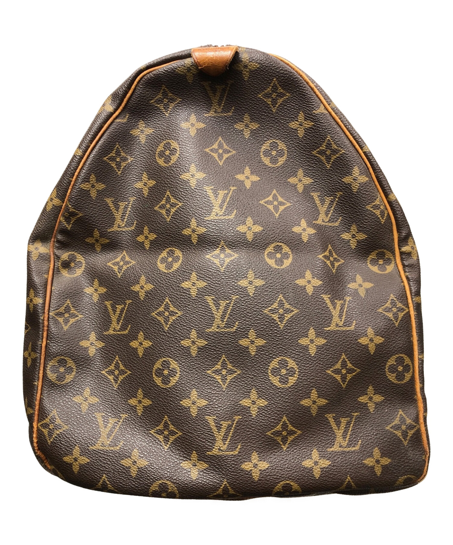 LOUIS VUITTON◇キーポル60_モノグラム_BRW/PVC/BRW/鍵欠品/持ち手擦れ