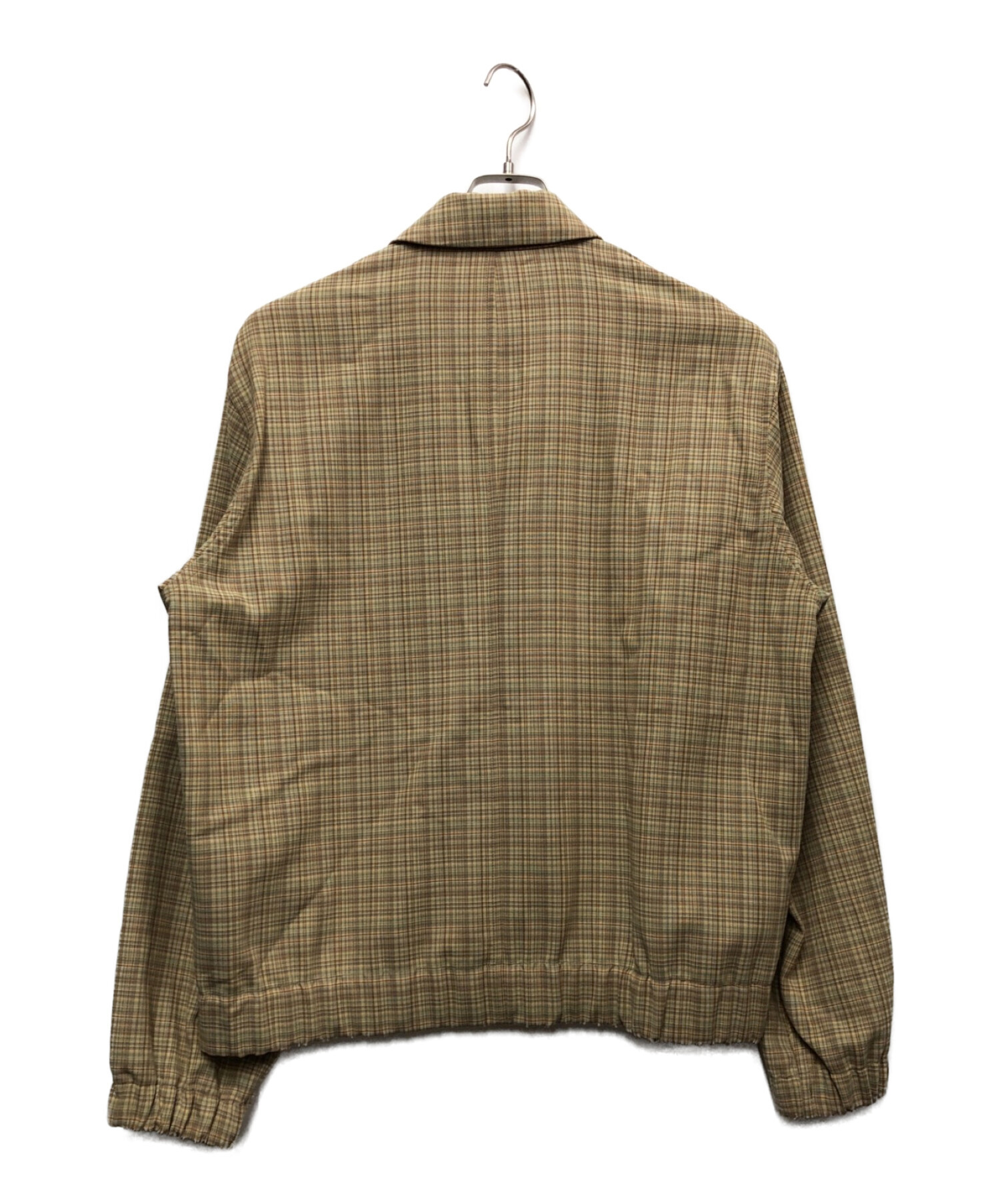 AURALEE HARD TWIST WOOL CHECK BLOUZON - ブルゾン