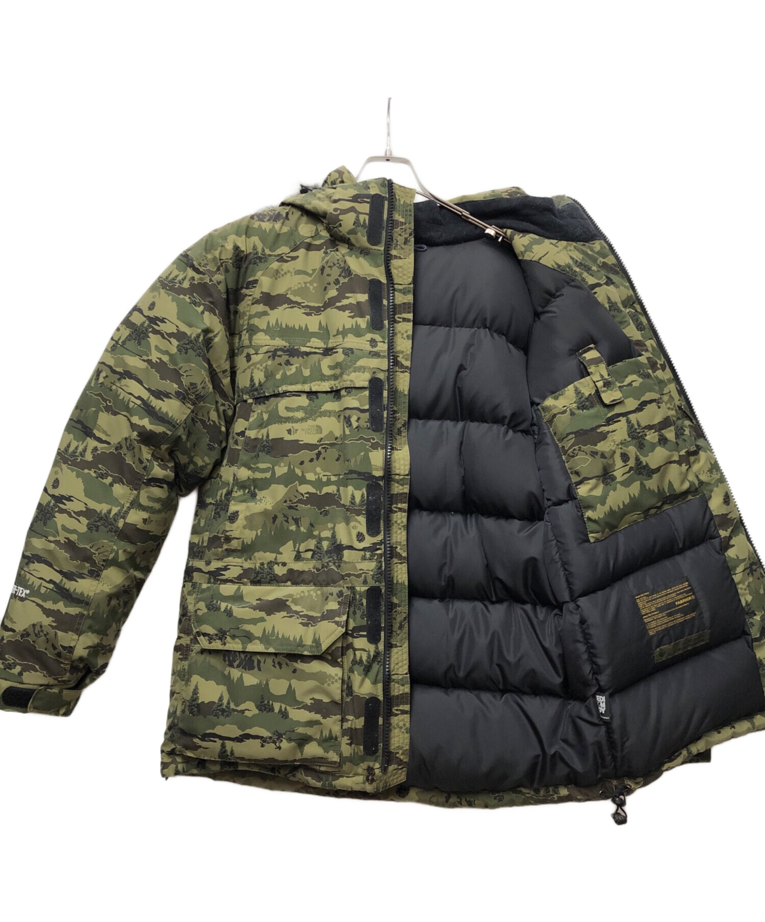 中古・古着通販】THE NORTH FACE (ザ ノース フェイス) maharishi (マハリシ) MEDICOM TOY (ミディアムトイ)  別注マクマードダウンジャケット オリーブ サイズ:S｜ブランド・古着通販 トレファク公式【TREFAC FASHION】スマホサイト