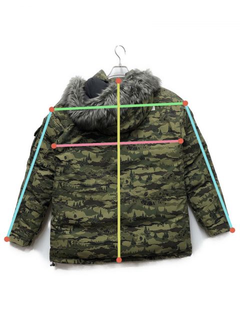 中古・古着通販】THE NORTH FACE (ザ ノース フェイス) maharishi (マハリシ) MEDICOM TOY (ミディアムトイ)  別注マクマードダウンジャケット オリーブ サイズ:S｜ブランド・古着通販 トレファク公式【TREFAC FASHION】スマホサイト