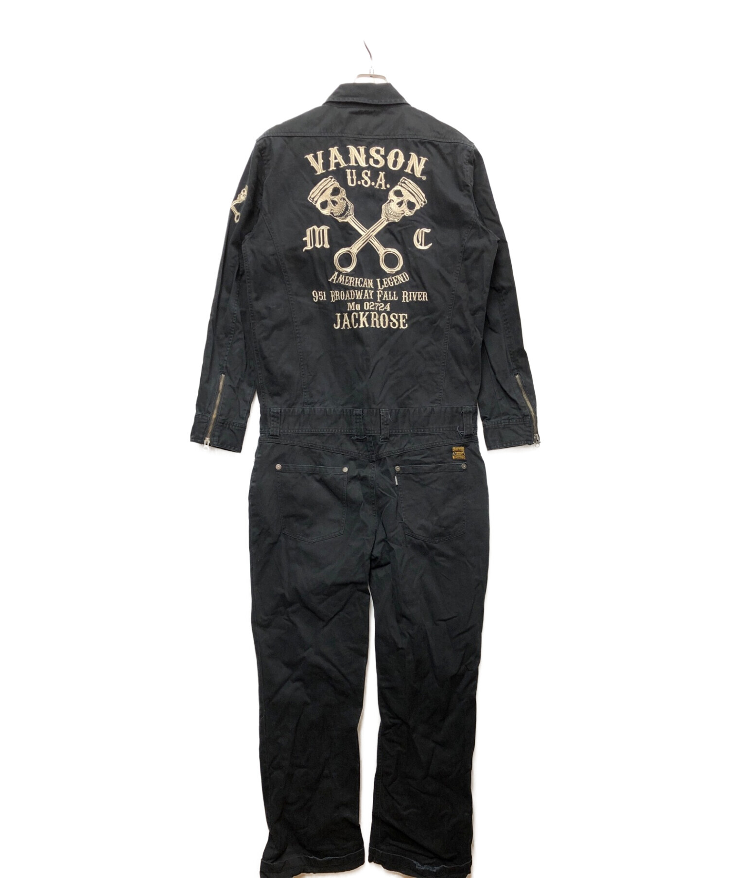 中古・古着通販】JACKROSE (ジャックローズ) VANSON (バンソン) つなぎ 