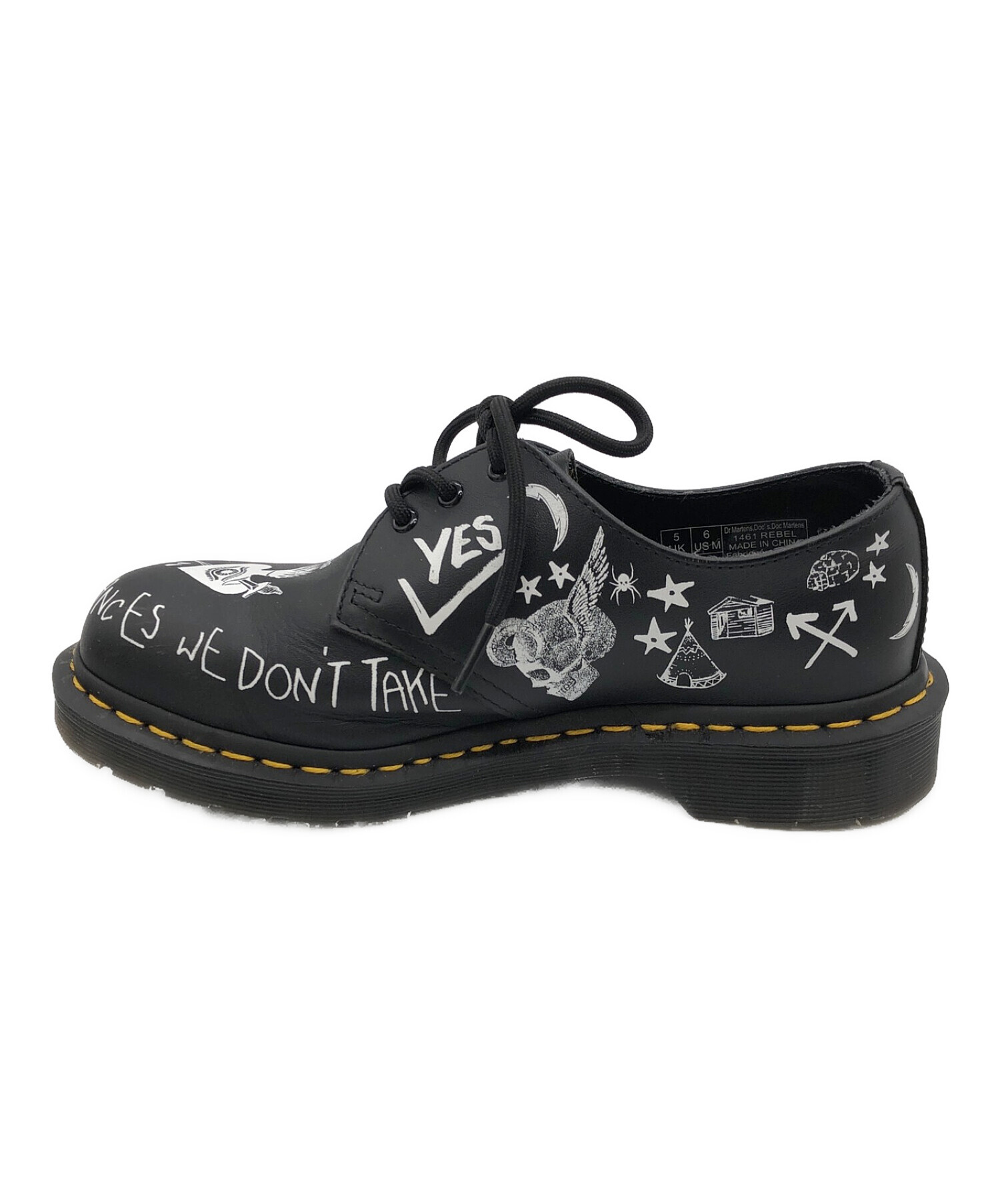 Dr.Martens (ドクターマーチン) 3ホールシューズ ブラック サイズ:uk5