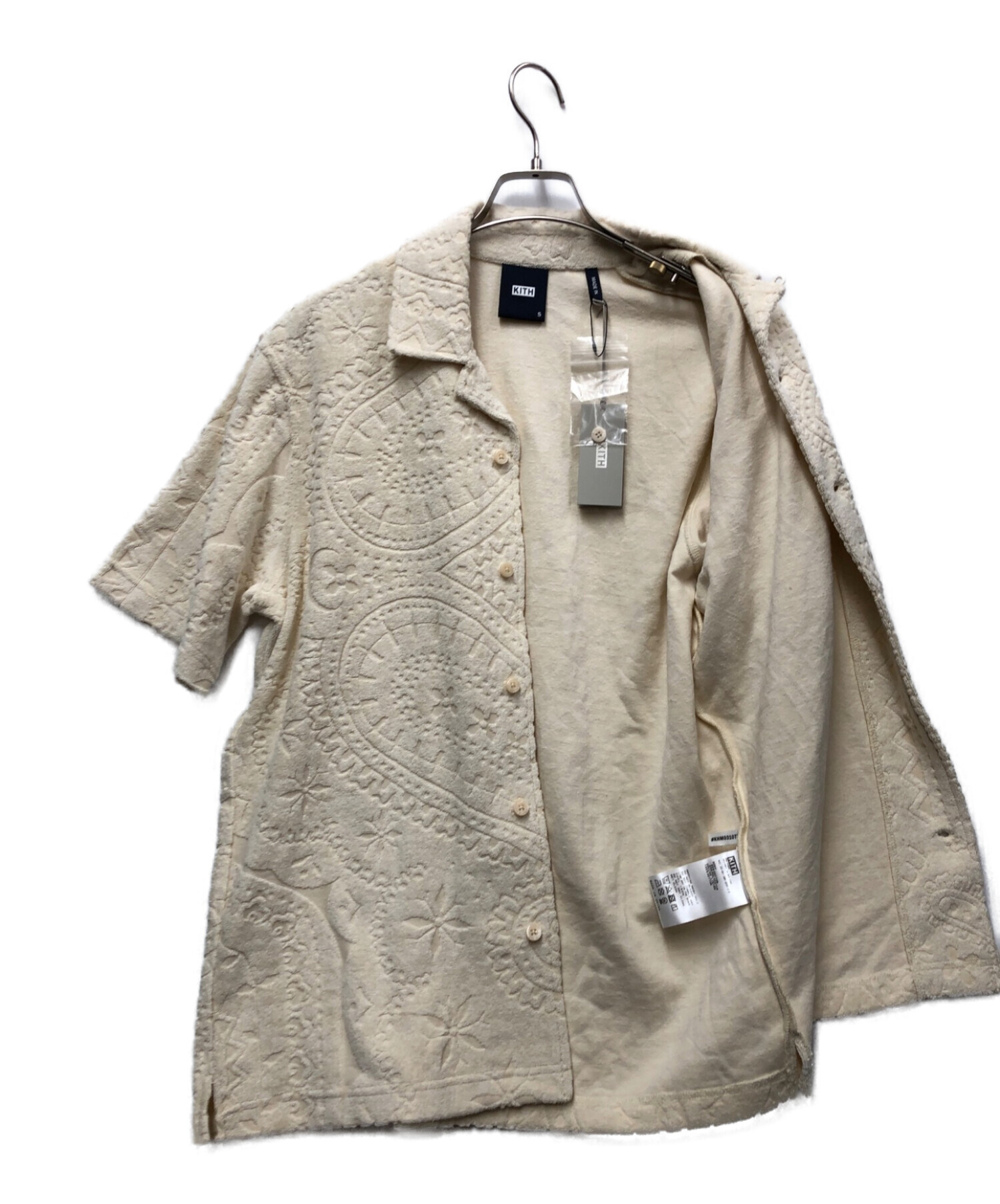 KITH NYC キスニューヨークシティ 22SS Printed L/S Thompson Camp ...