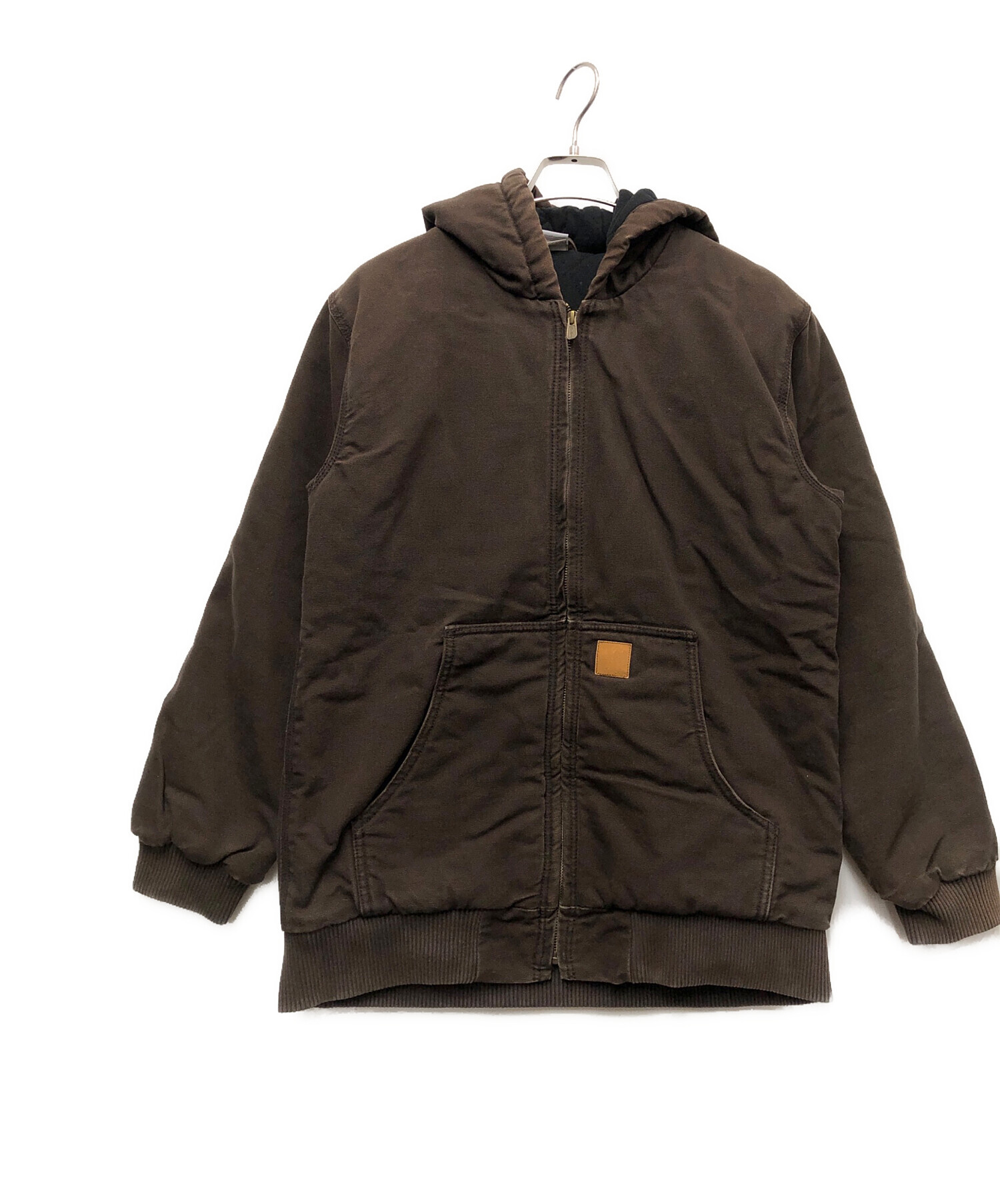 中古・古着通販】CarHartt (カーハート) フーデッドワークジャケット ダークブラウン サイズ:XL｜ブランド・古着通販  トレファク公式【TREFAC FASHION】スマホサイト