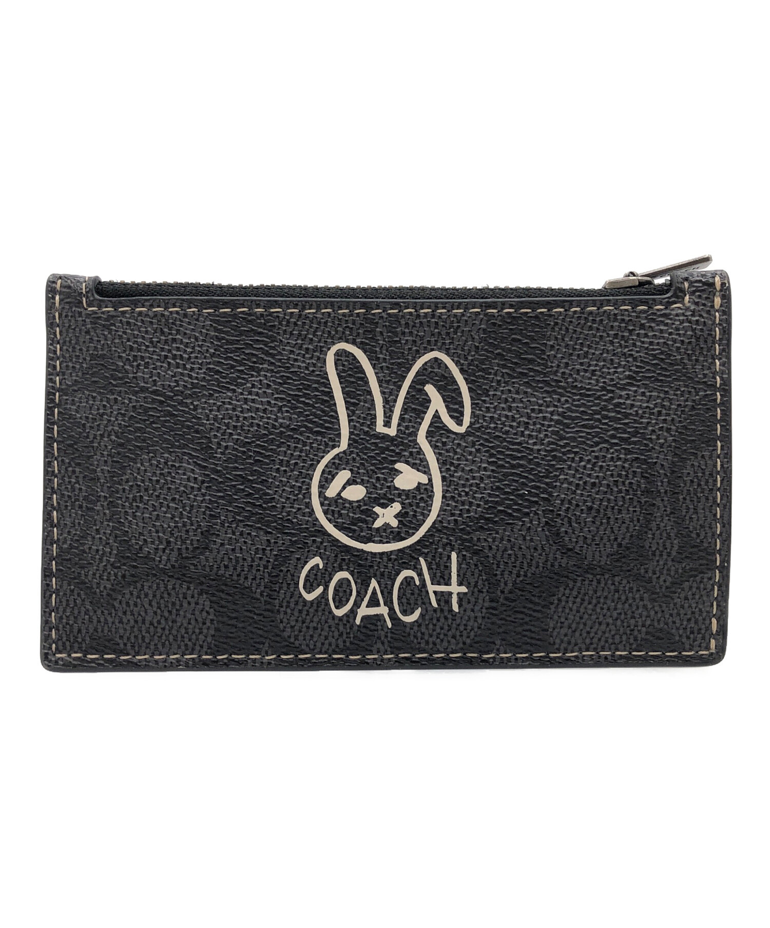 COACH (コーチ) カードケース ブラック