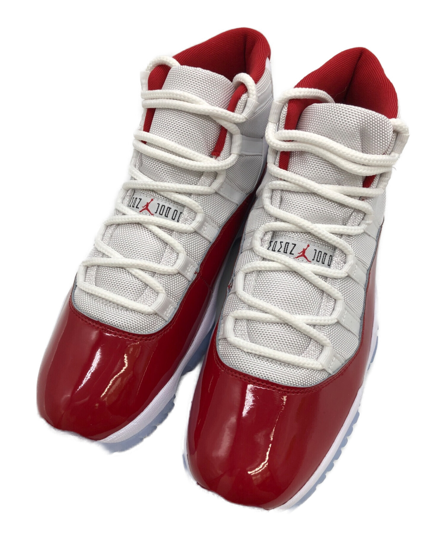 NIKE (ナイキ) Air Jordan 11 RETRO Varsity Red ホワイト×レッド サイズ:28
