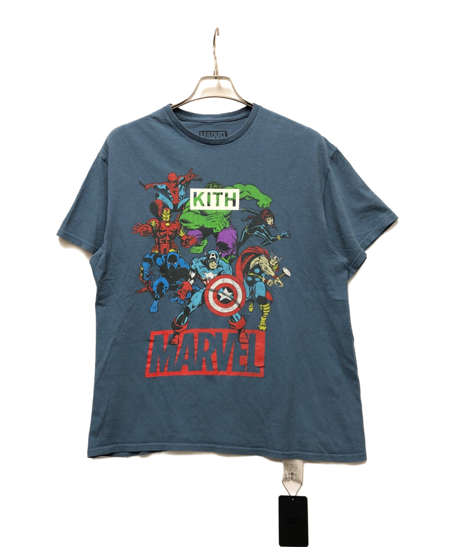 KITH (キス) MARVEL (マーベル) Vintage 2023カットソー ブルー サイズ:L 未使用品