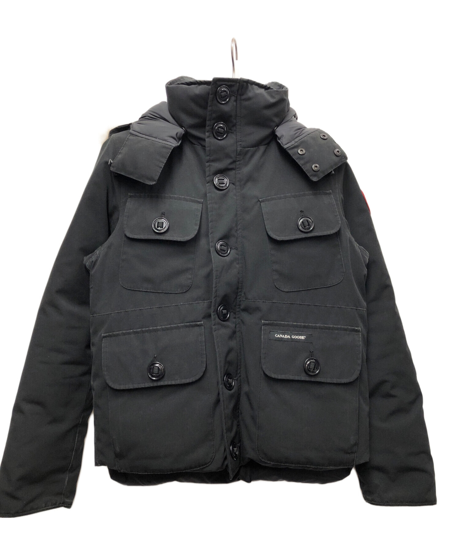 中古・古着通販】CANADA GOOSE (カナダグース) ラッセルパーカー ブラック サイズ:S｜ブランド・古着通販 トレファク公式【TREFAC  FASHION】スマホサイト