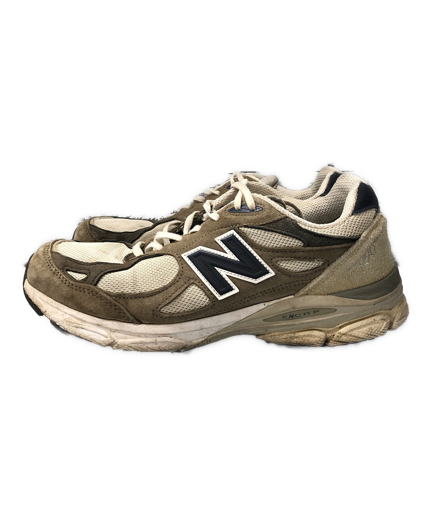 中古・古着通販】NEW BALANCE (ニューバランス) TEDDY SANTIS 990V3 グレー サイズ:27cm｜ブランド・古着通販  トレファク公式【TREFAC FASHION】スマホサイト