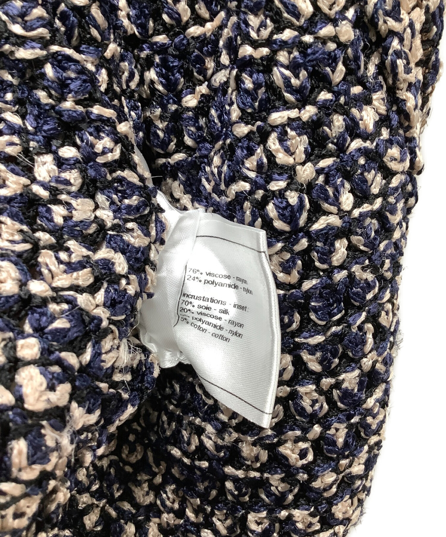 CHANEL シャネル 紺スーツ 34サイズ - スーツ/フォーマル/ドレス