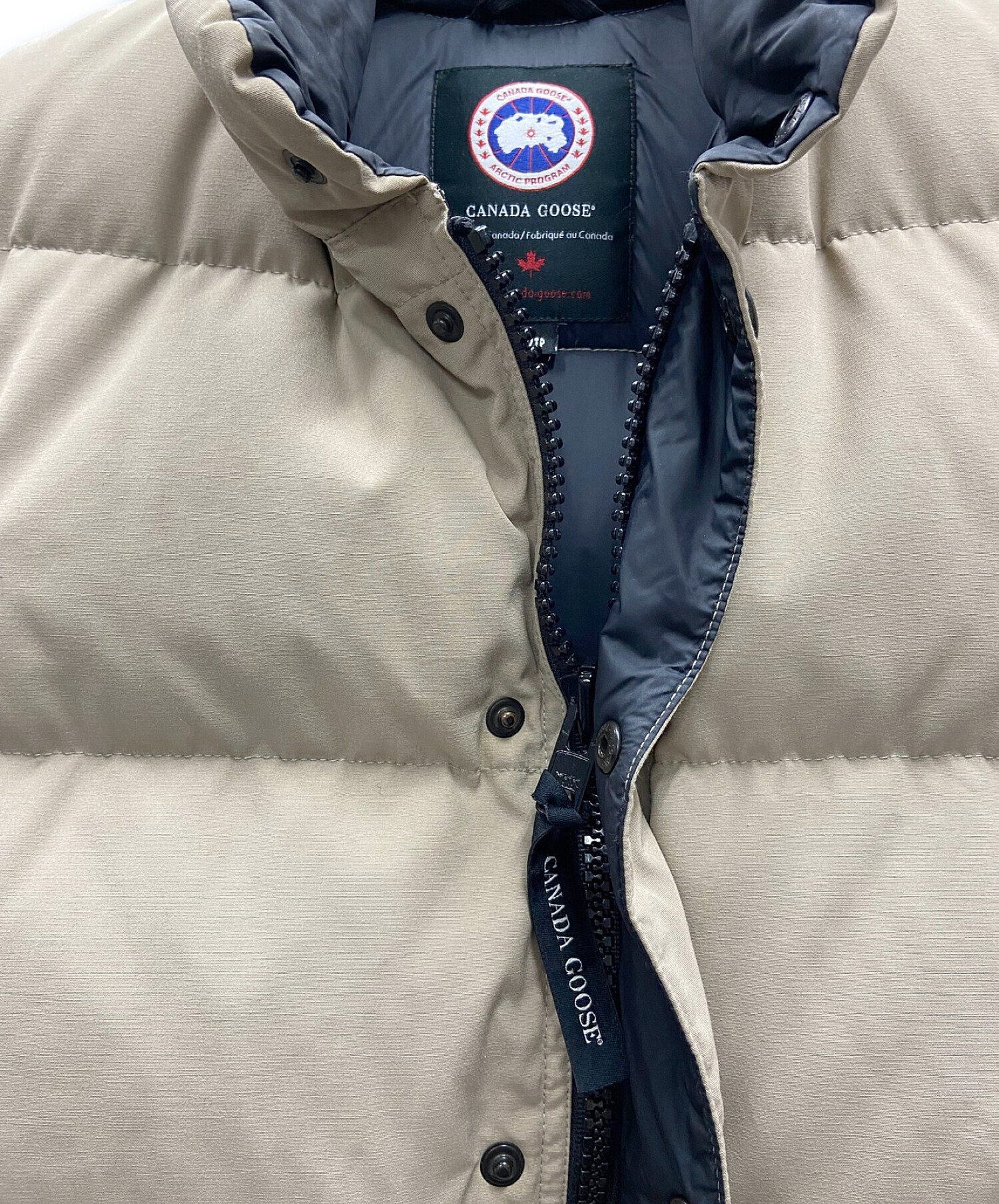 中古・古着通販】CANADA GOOSE (カナダグース) ダウンベストジャケット