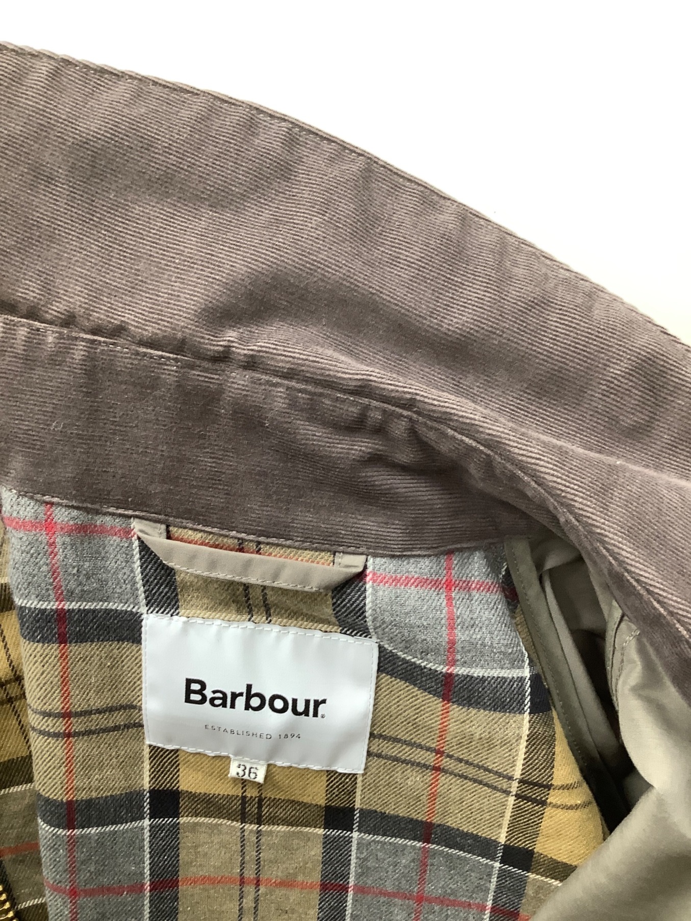 Barbour (バブアー) ステンカラーコート グレー サイズ:36