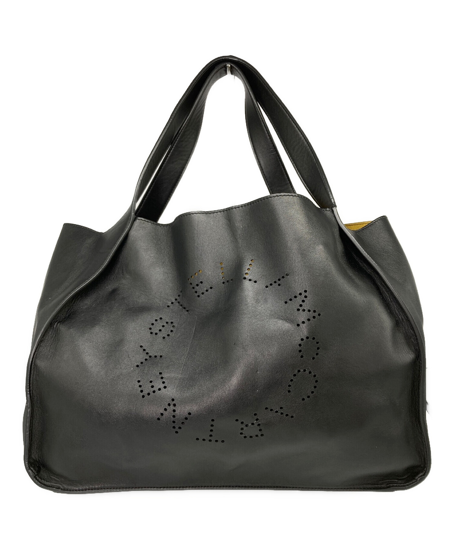 中古・古着通販】STELLA McCARTNEY (ステラマッカートニー) Logo Tote Bag ブラック｜ブランド・古着通販  トレファク公式【TREFAC FASHION】スマホサイト