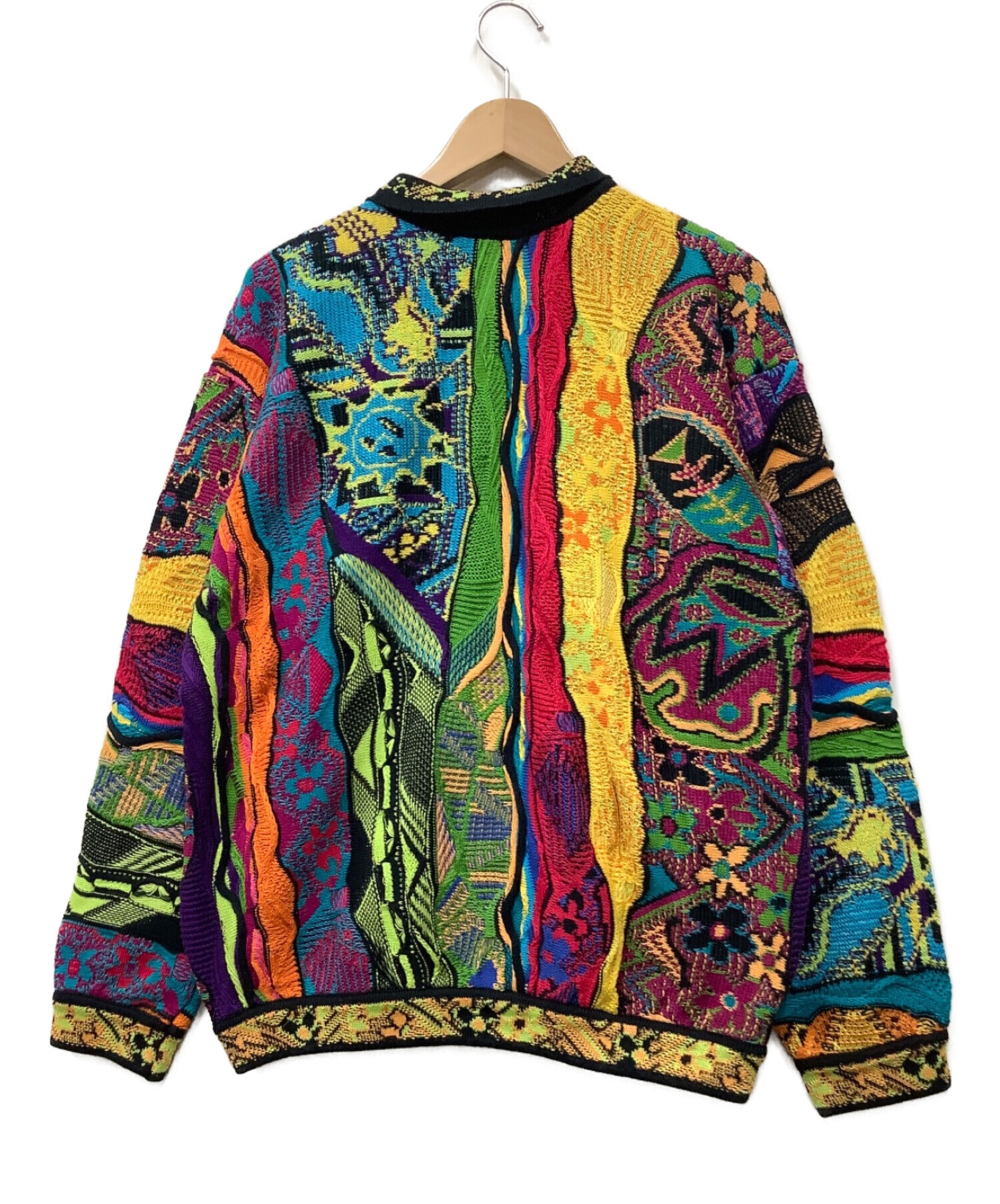 中古・古着通販】Coogi (クージー) 3Dニット マルチカラー サイズ:S