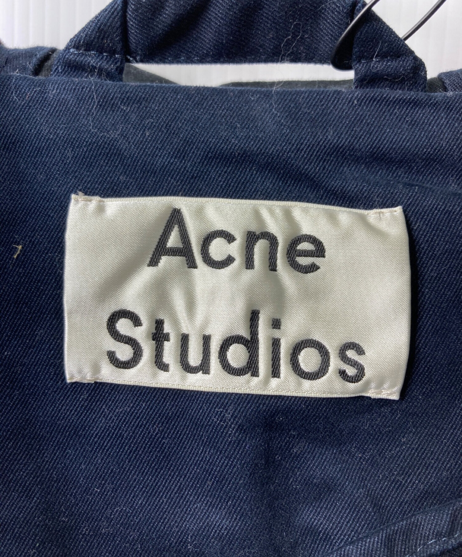 中古・古着通販】ACNE STUDIOS (アクネストゥディオス) Tech-twill Fishtail Parka ネイビー サイズ:46｜ブランド・古着通販  トレファク公式【TREFAC FASHION】スマホサイト