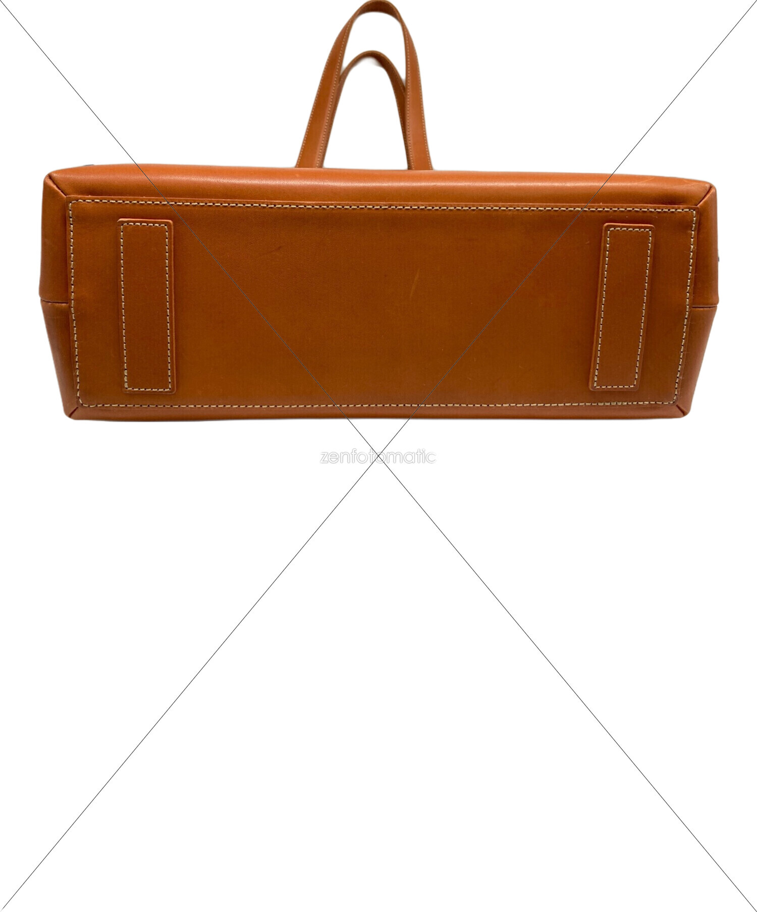 土屋鞄 (ツチヤカバン) レザートートバッグ オレンジ
