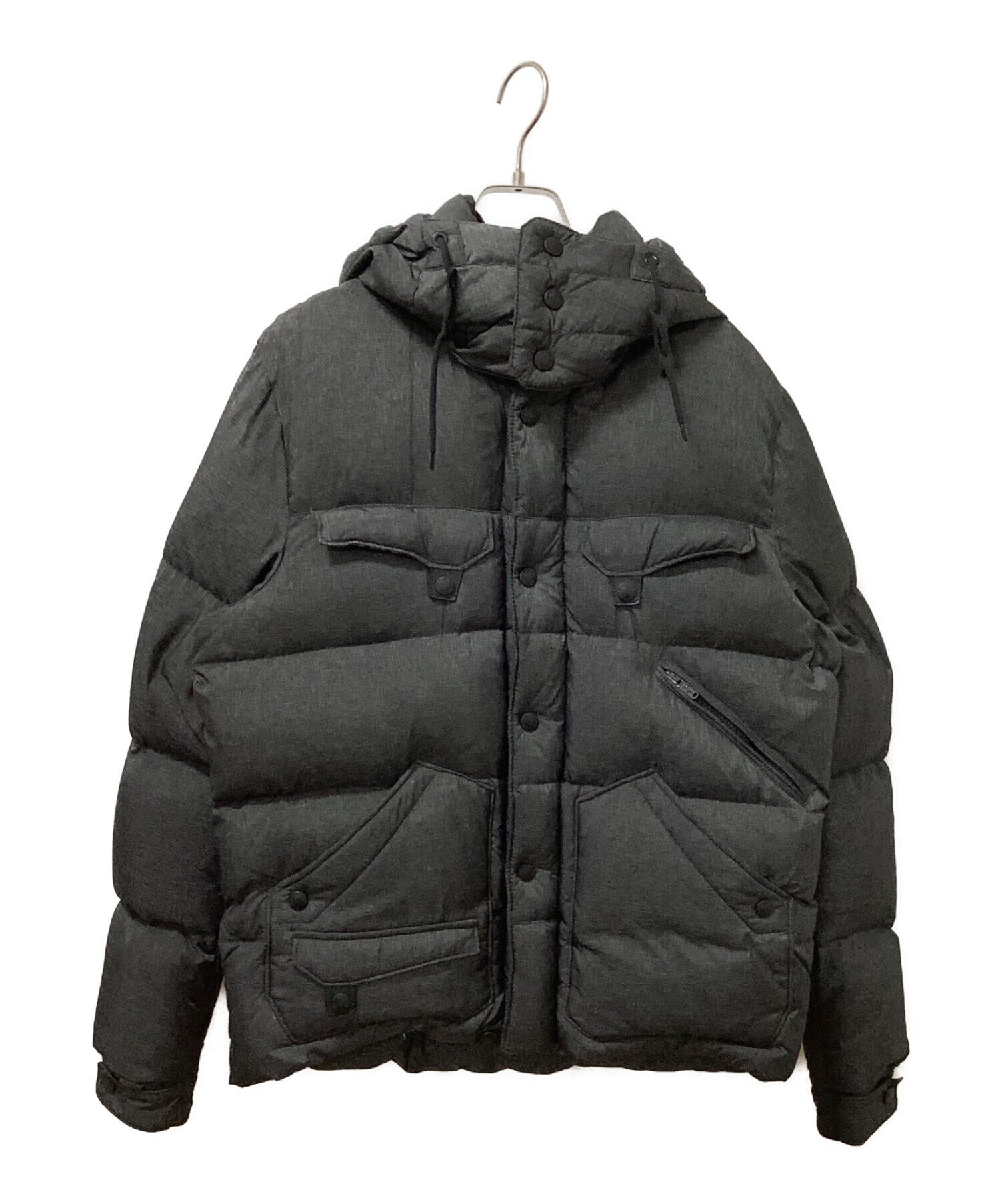 MONCLER (モンクレール) HAVOCナイロンダウンジャケット グレー サイズ:SIZA M