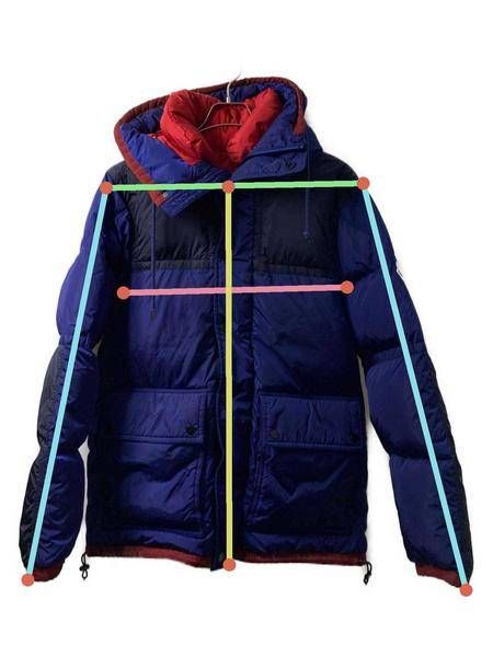 中古・古着通販】MONCLER (モンクレール) ダウンジャケット ネイビー サイズ:M｜ブランド・古着通販 トレファク公式【TREFAC  FASHION】スマホサイト